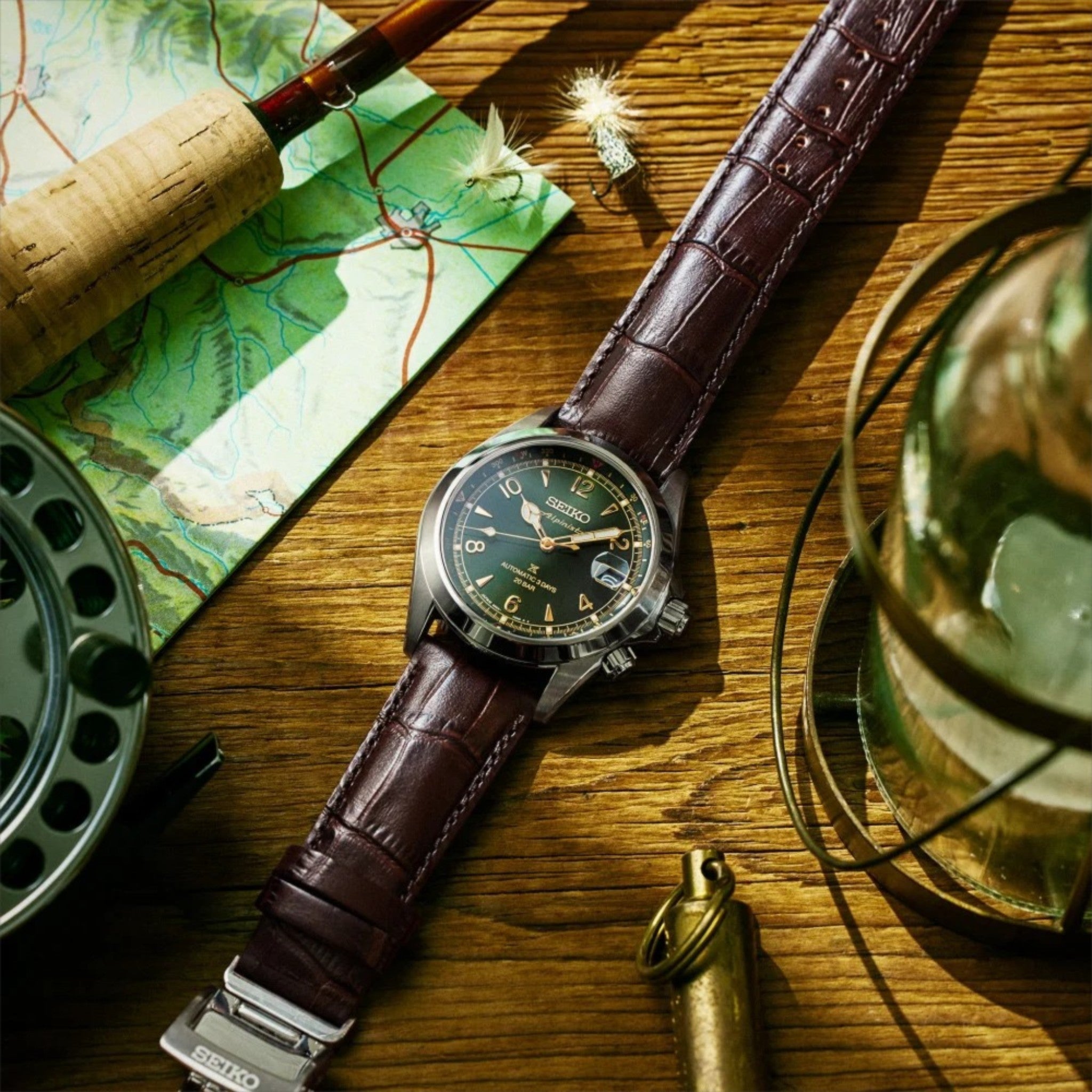 Seiko Prospex Alpinist Herrenuhr Automatik SPB507J1 Grün