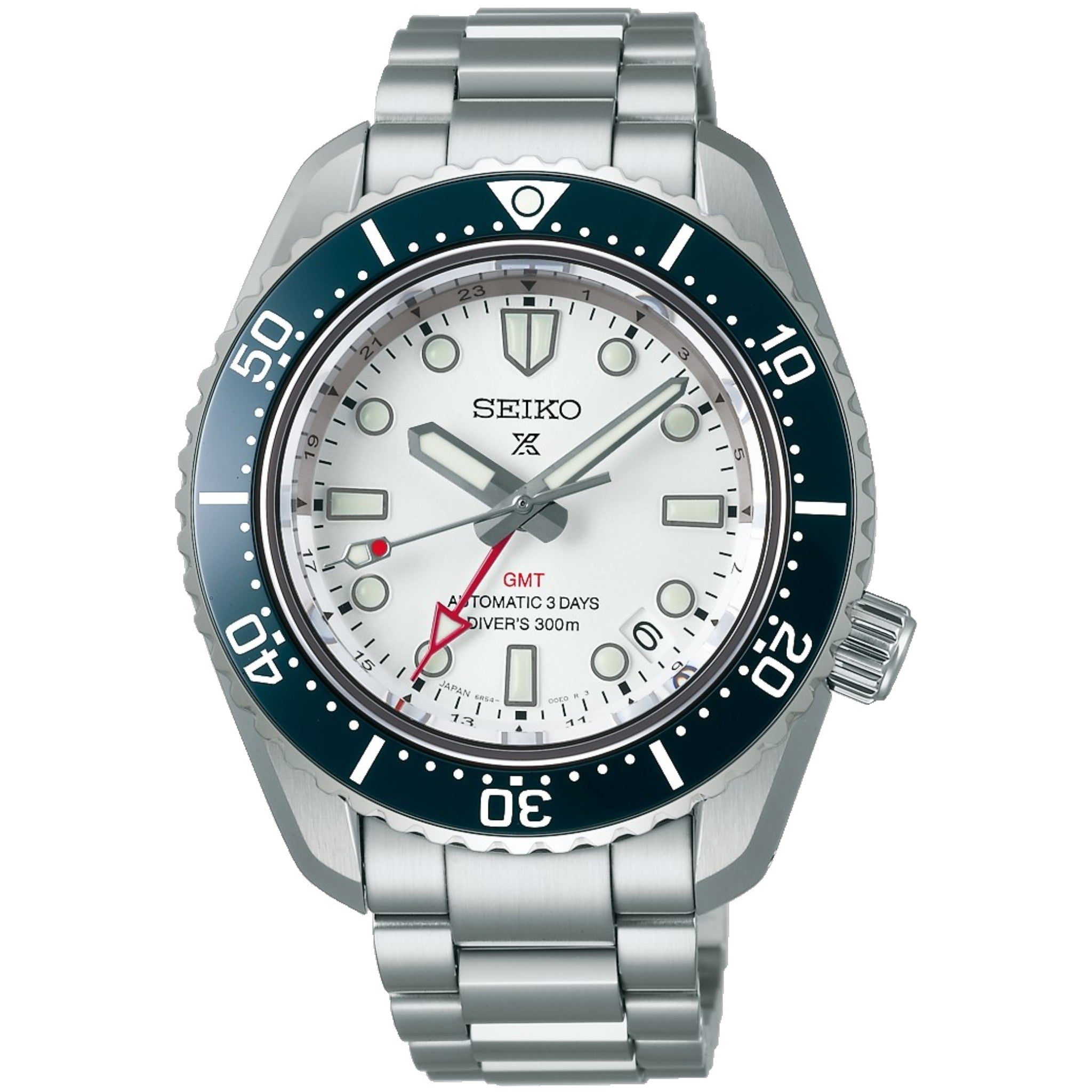Montre Seiko Prospex GMT Homme Automatique SPB519J1 Style 68 Blanc