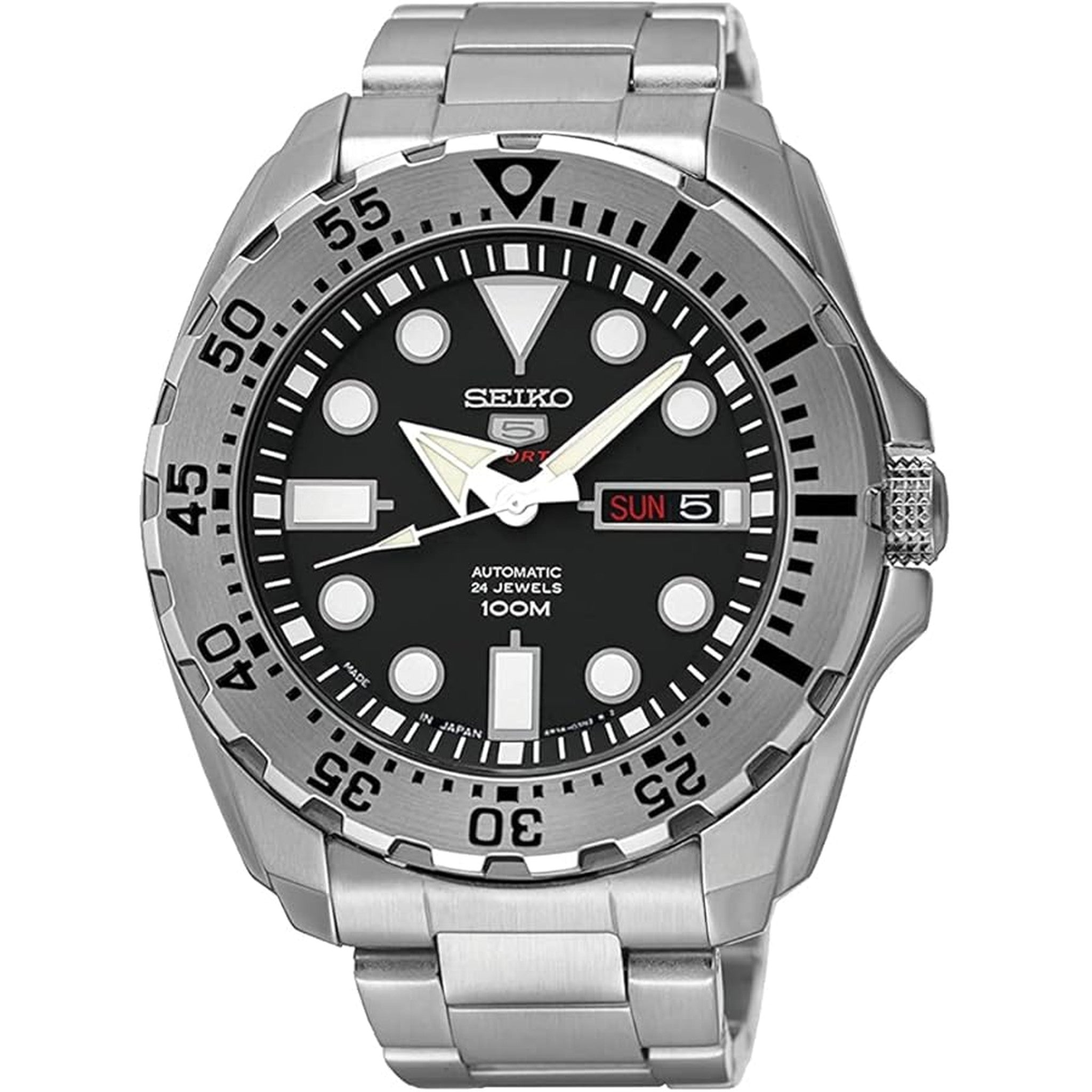 Montre Seiko 5 Sports Automatique Homme SRP599J1 Noir