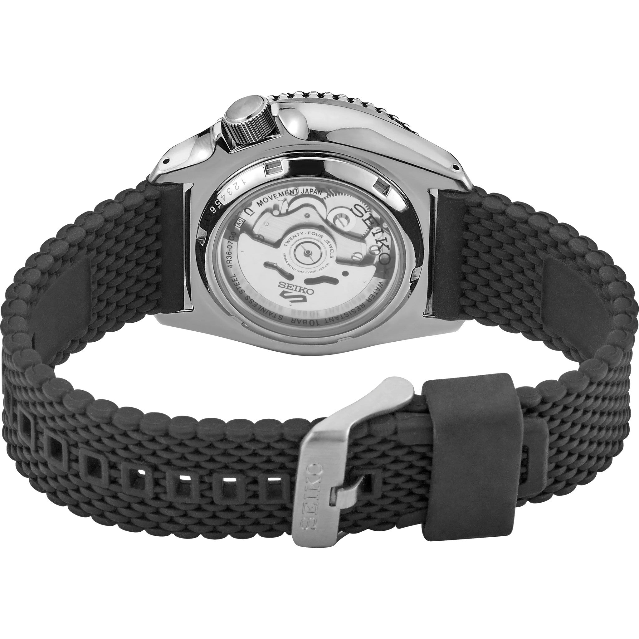 Seiko 5 Sports Herrenuhr SRPD93 Automatisch Blau