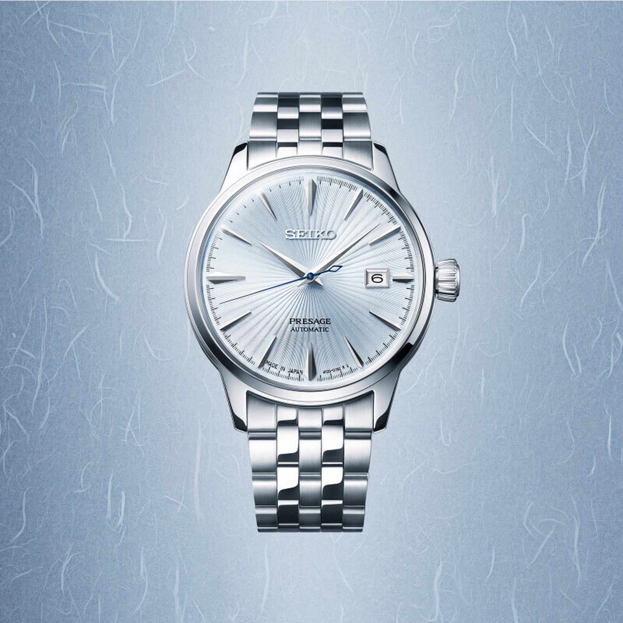 Seiko Presage Cocktail Automatic Men's Watch SRPE19J1 Light Blue