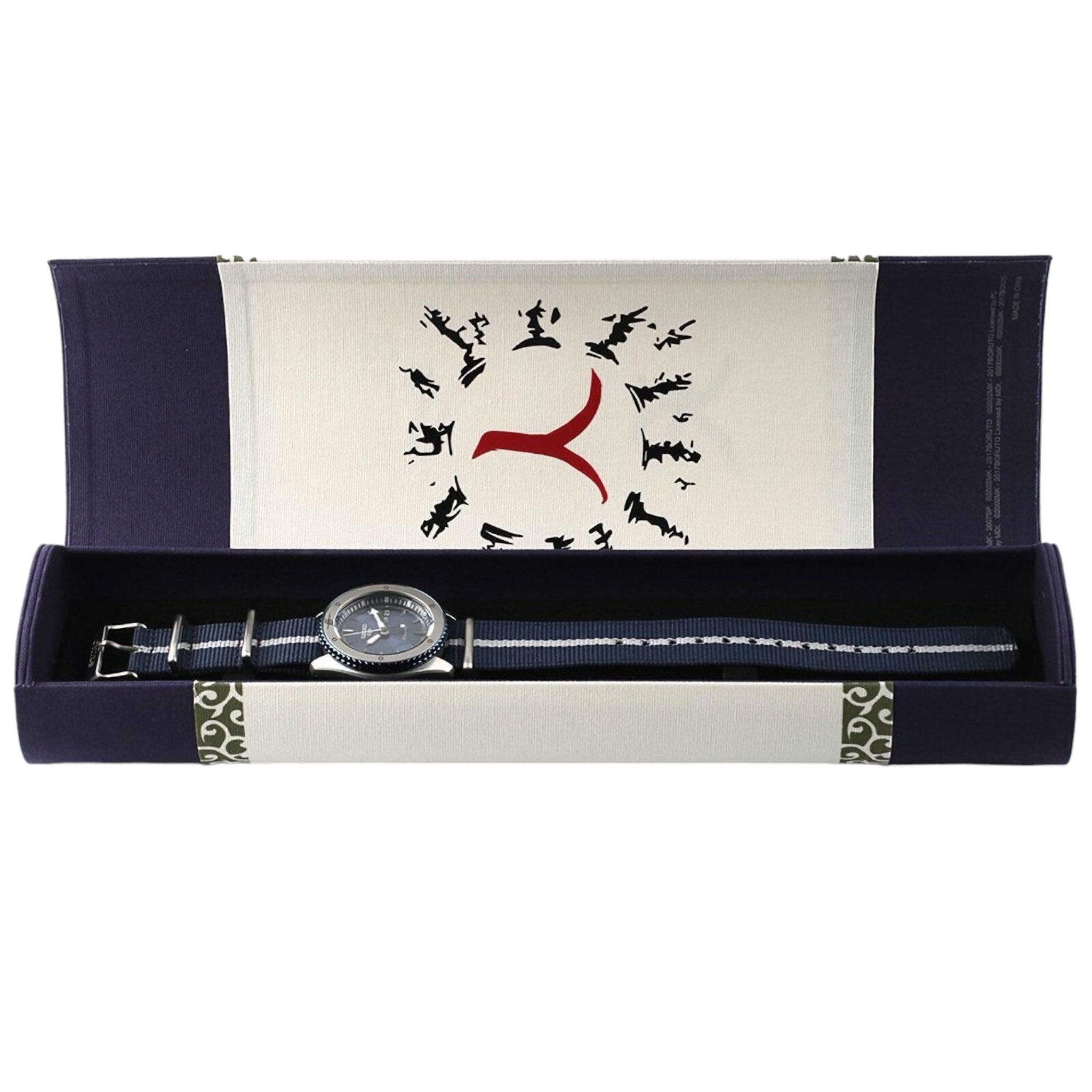 Montre Seiko 5 SRPF69K1 édition Limitée Naruto & Boruto Bleu