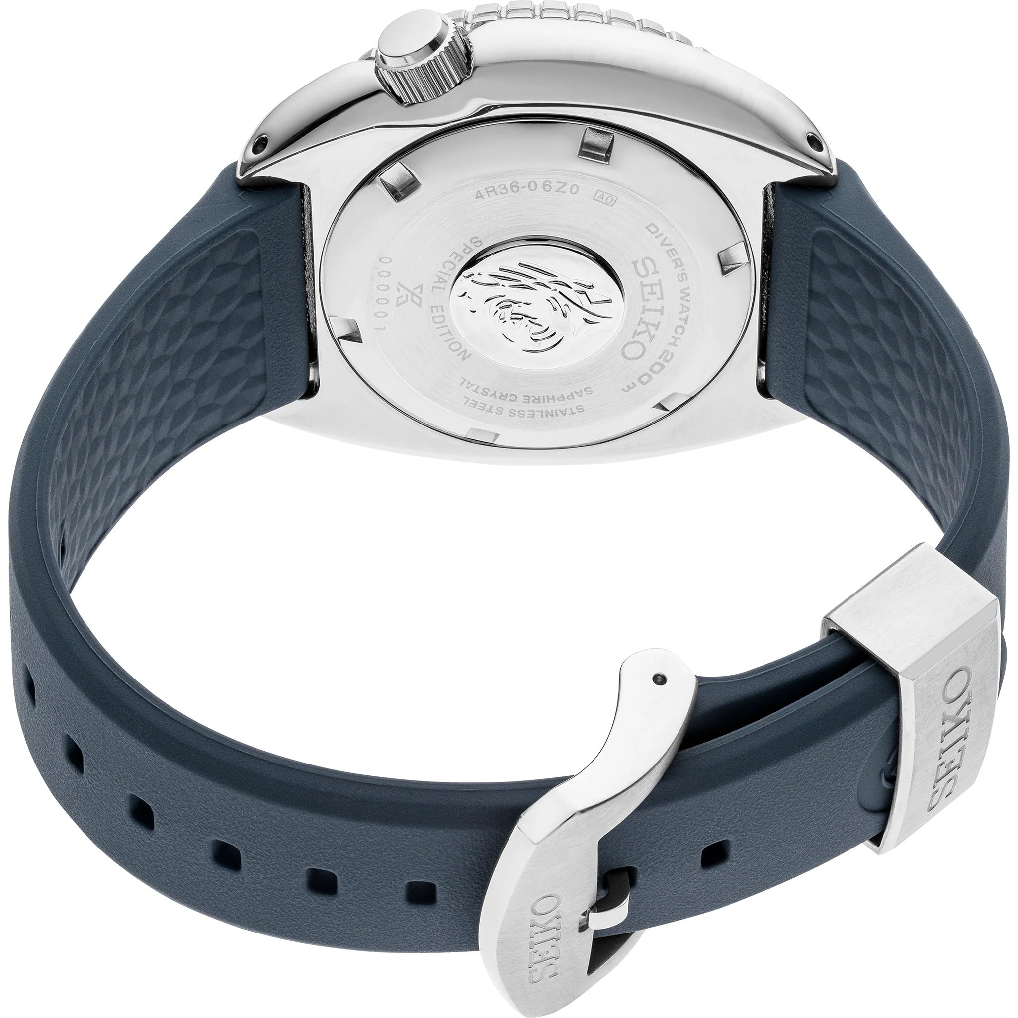 Montre Seiko Prospex Automatique Homme SRPF77K1 King Turtle Bleu Édition Save The Ocean