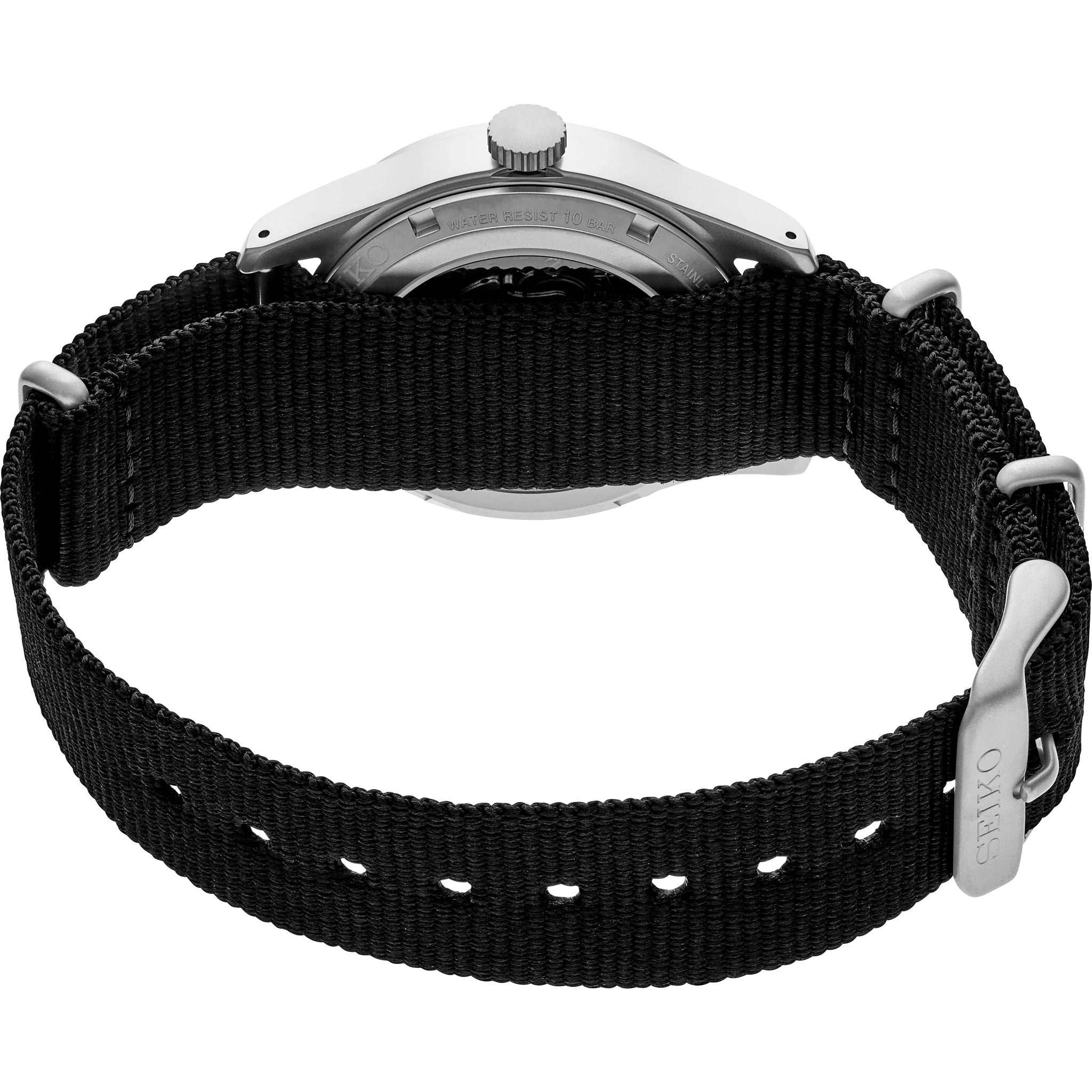 Montre Seiko 5 Sports Homme Automatique SRPG37K1 Field Sports Noir Bracelet Nylon