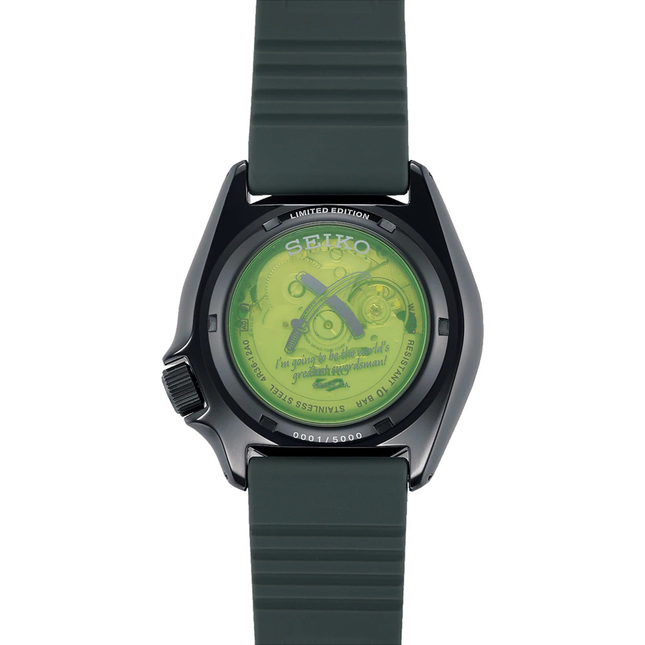 Montre Seiko 5 Sports Homme Automatique SRPH67K1 Édition Limitée One Piece Zoro
