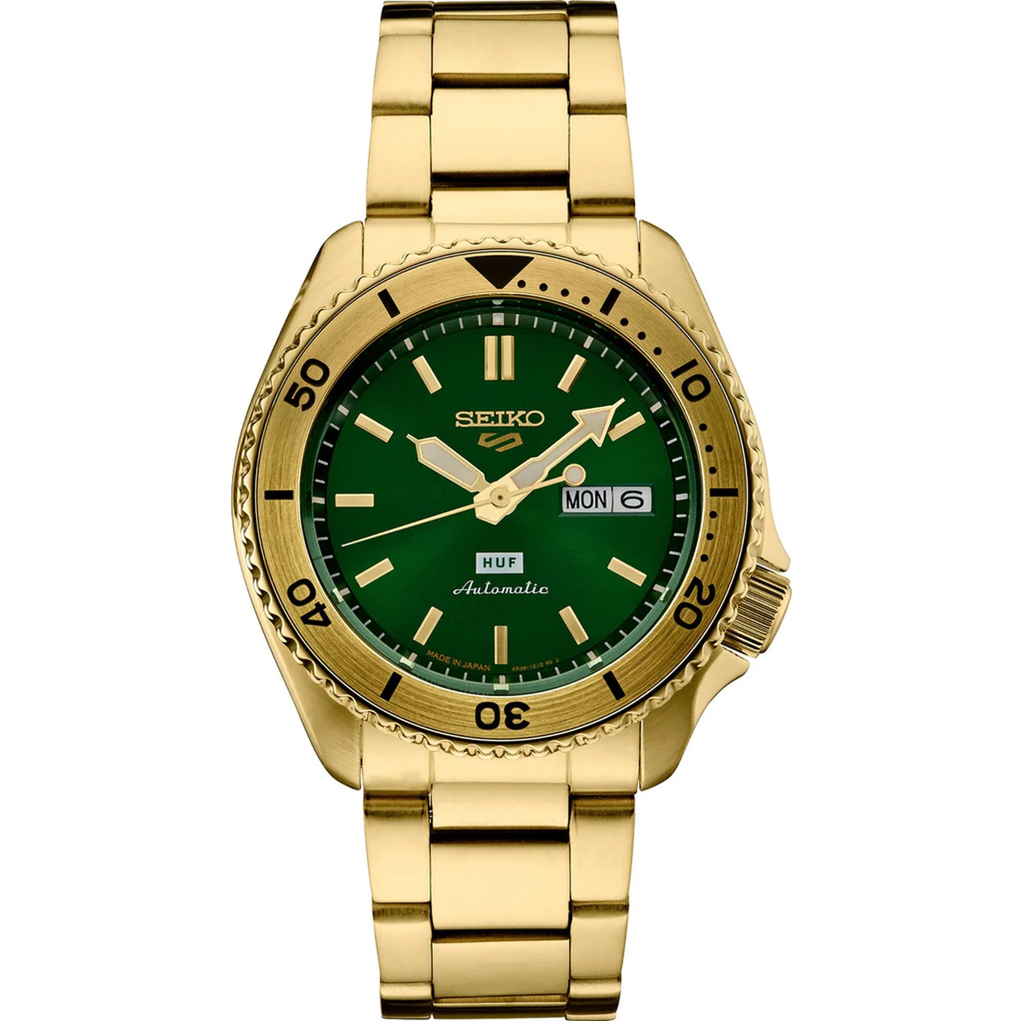 Seiko 5 Sports Men's Automatic Watch SRPJ20 Limited Edition HUF