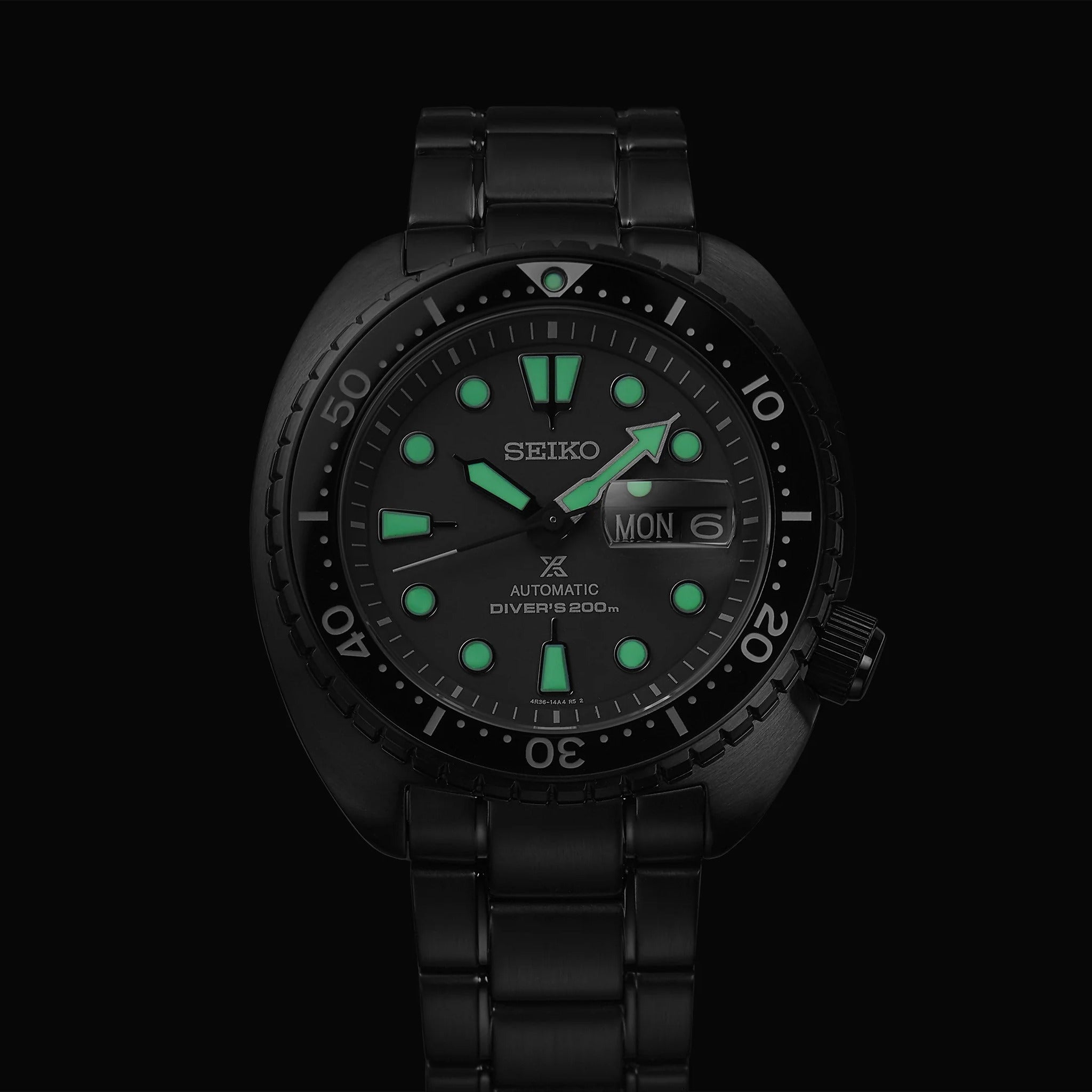 Seiko Prospex Men's Automatic Watch SRPK43K1 King Turtle Night Vision