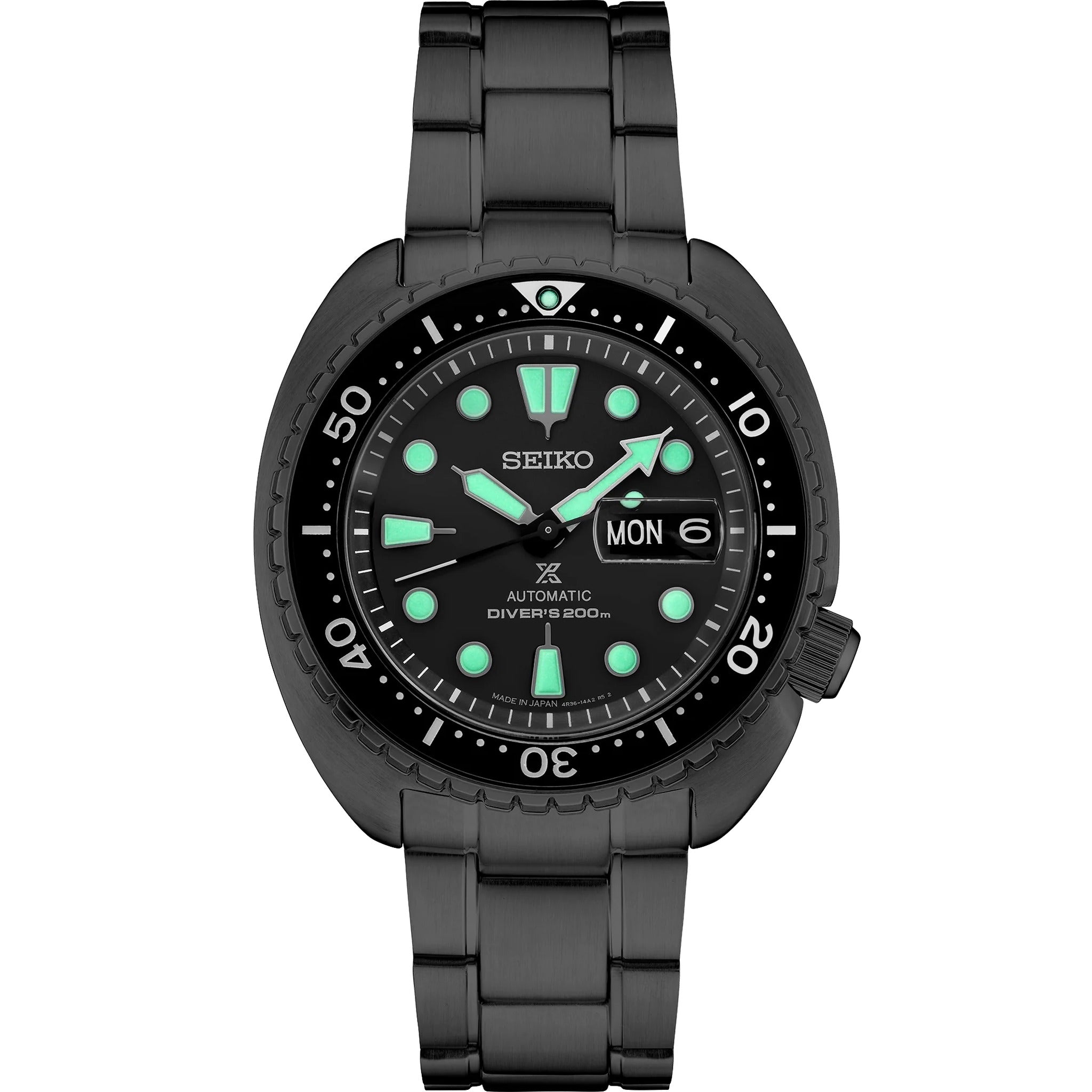Seiko Prospex Men's Automatic Watch SRPK43K1 King Turtle Night Vision
