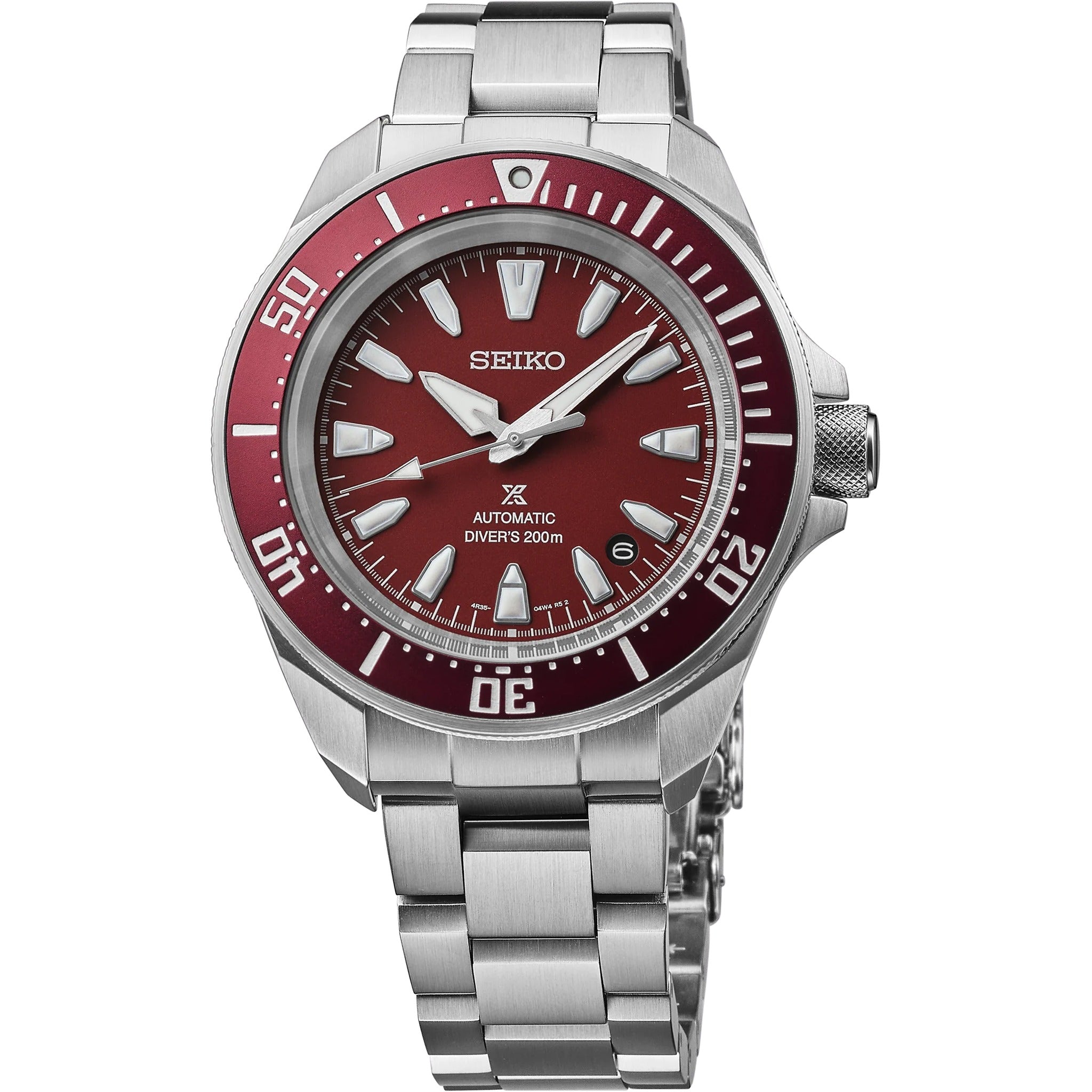 Montre Seiko Prospex Homme Automatique SRPL11K1 Rouge Samurai