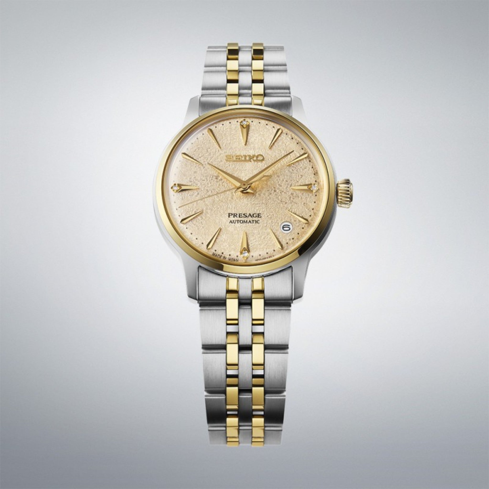 Montre Seiko Presage Cocktail Time Femme SRPL64J1 Jaune