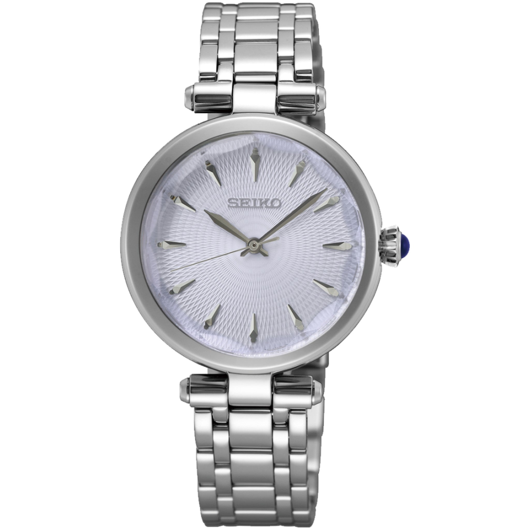 Seiko Classic Quartz Women's Watch SRZ553P1 Light Purple