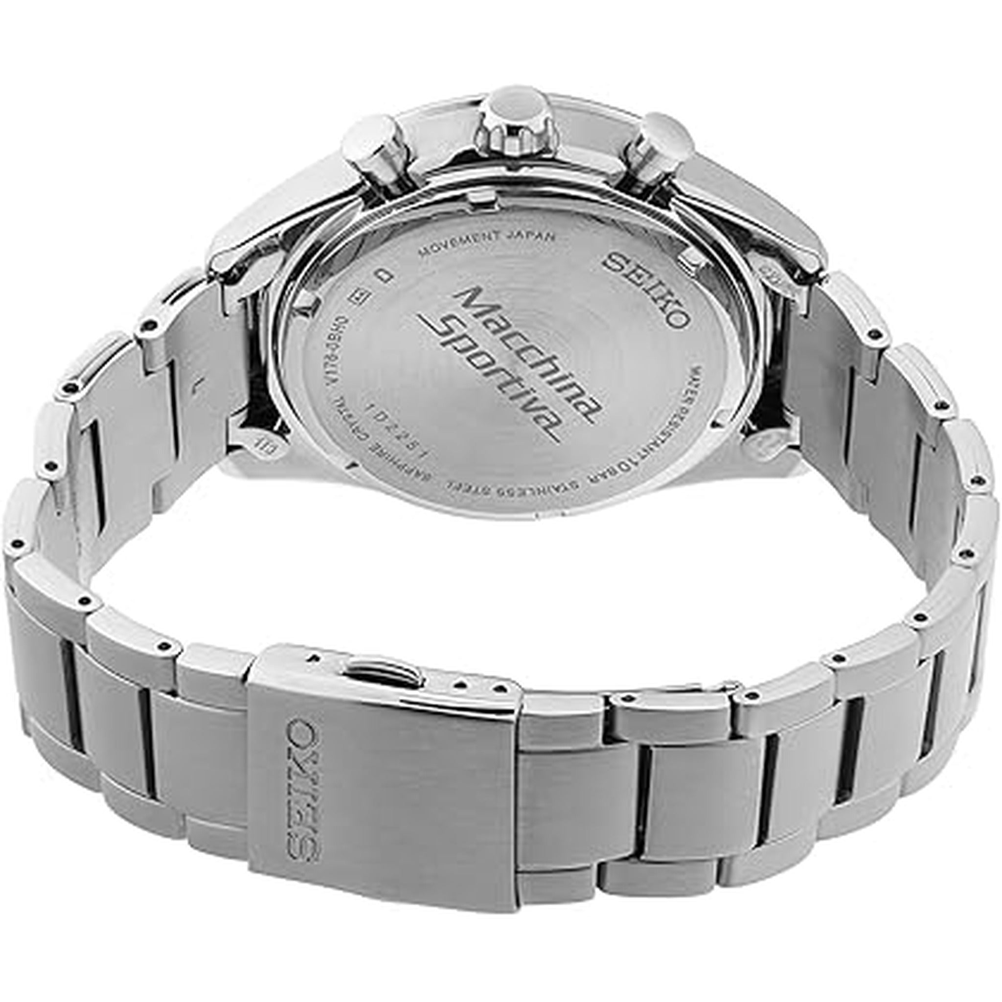 Seiko Men's Chronograph Quartz Watch SSC801P1 Blue