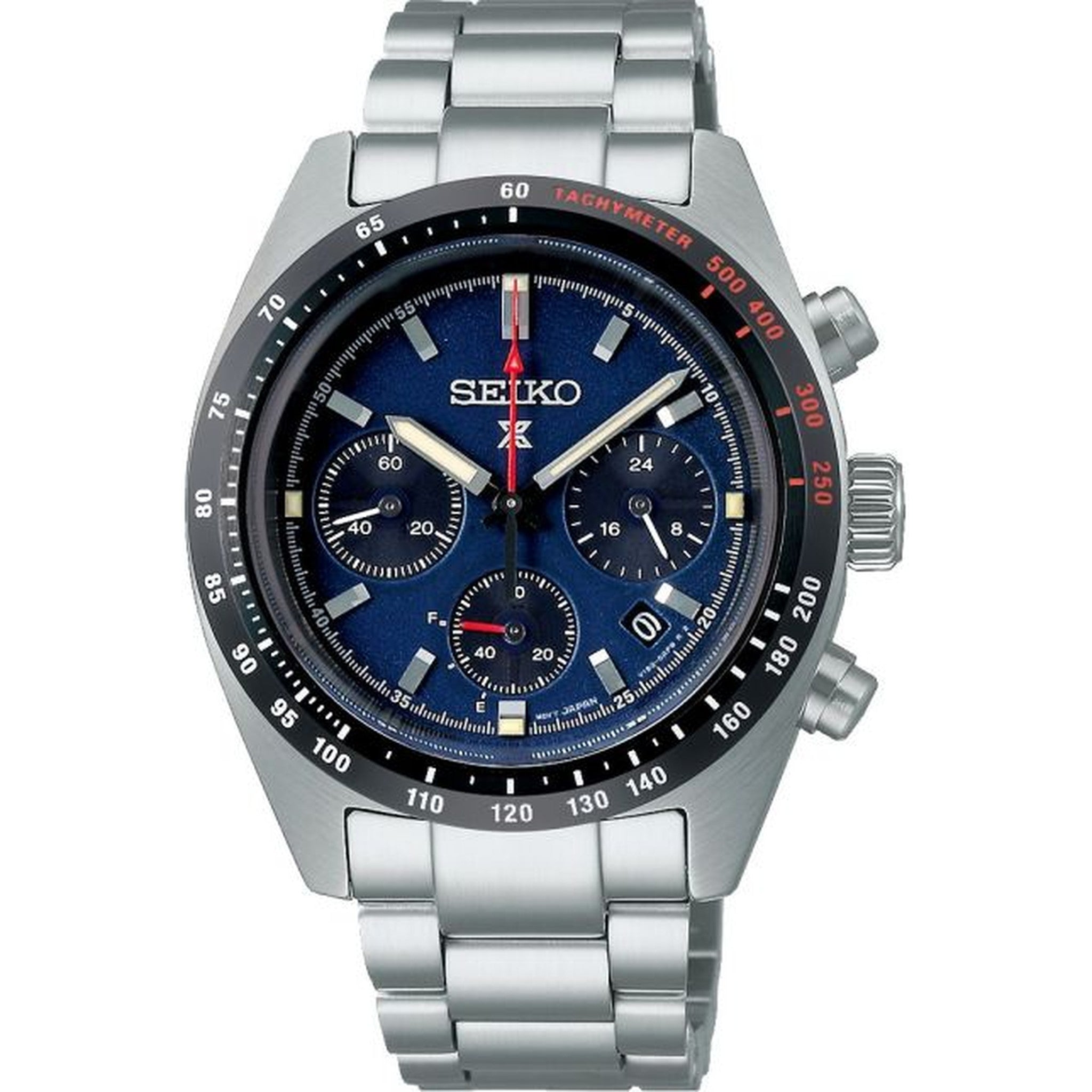 Seiko Prospex Solar Men's Watch SSC815P1 Speedtimer Chronograph Blue