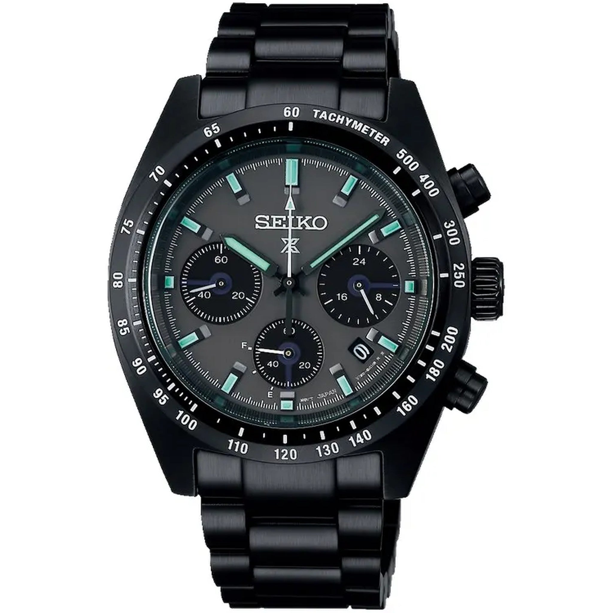 Seiko Prospex Solar Men's Watch SSC917P1 Speedtimer Chronograph Black