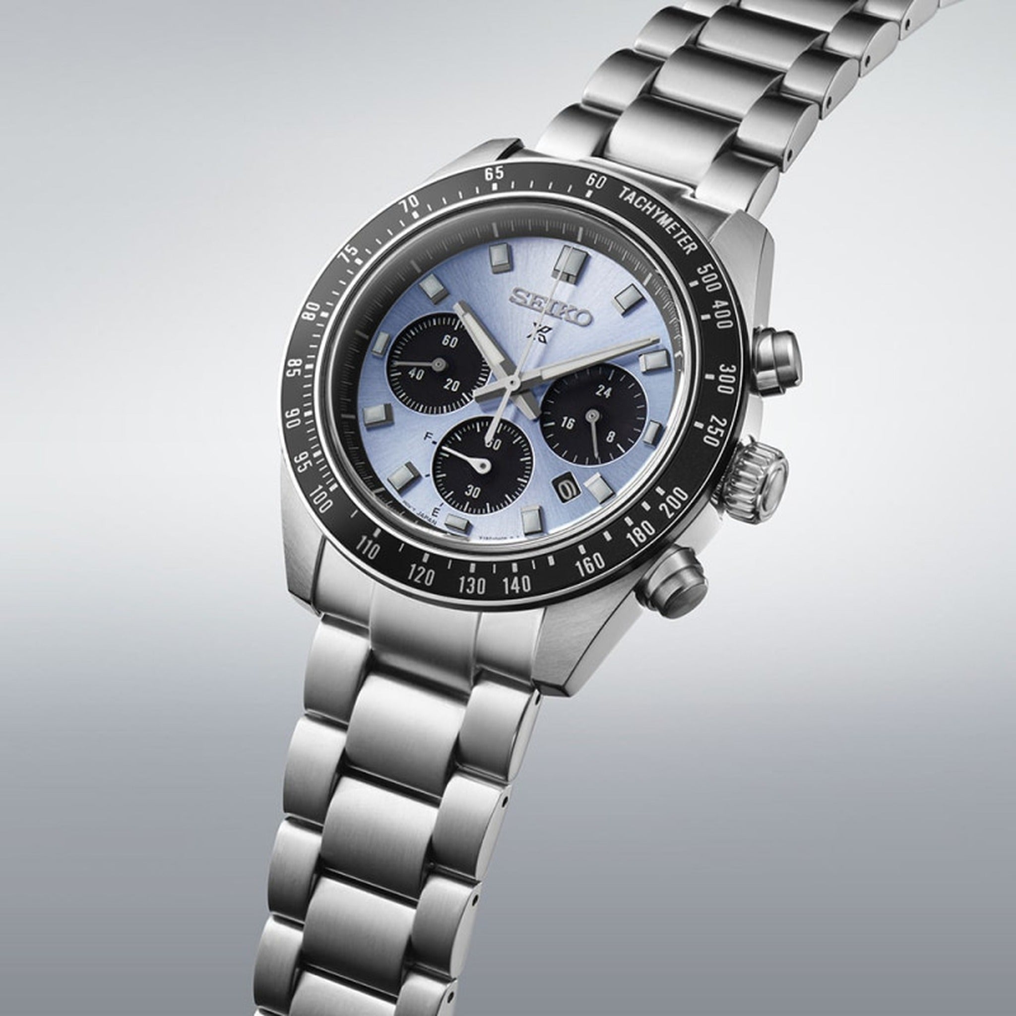 Seiko Prospex Solar Men's Watch SSC935P1 Speedtimer Chronograph Crystal Trophy Blue