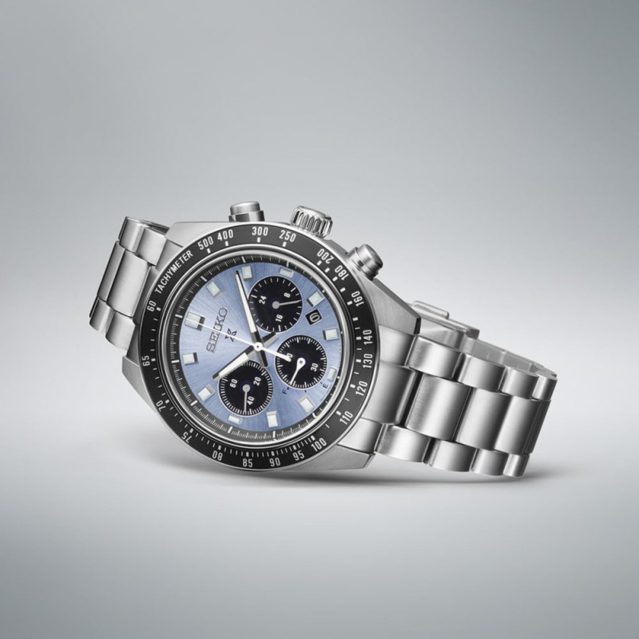 Seiko Prospex Solar Men's Watch SSC935P1 Speedtimer Chronograph Crystal Trophy Blue