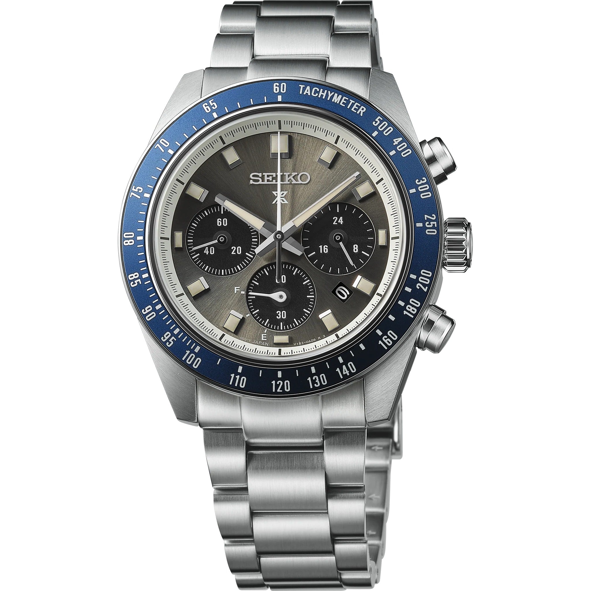 Seiko Prospex Solar Herrenuhr SSC939P1 Speedtimer Chronograph Grand Touring Blau