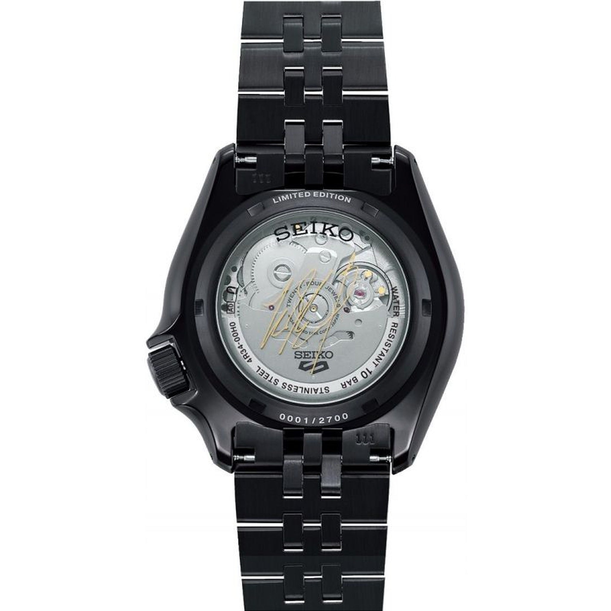 Seiko 5 Sports GMT SKX Automatik-Herrenuhr SSK027K1 Yuto Horigome Edition