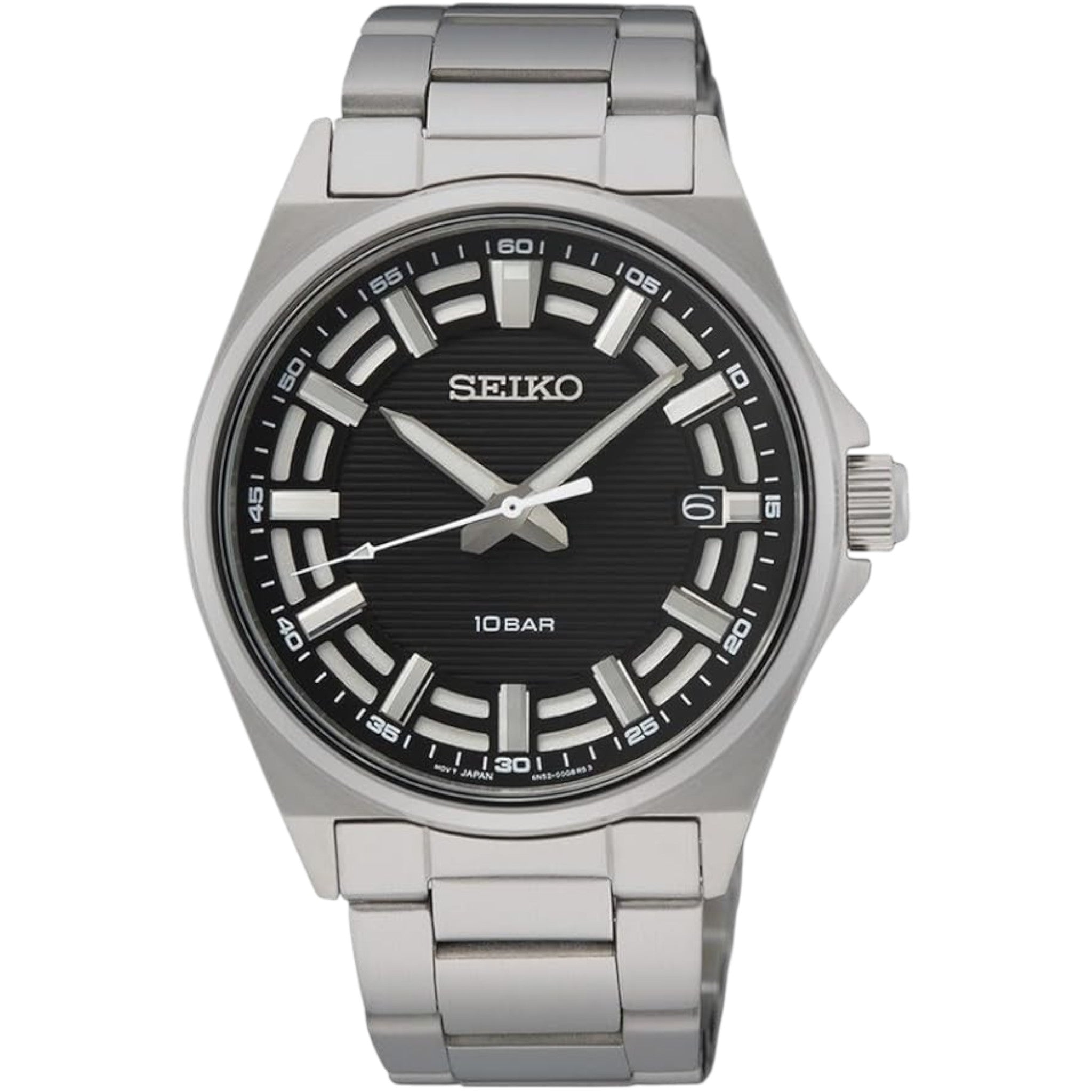 Montre Seiko Classic Homme SUR505P1 Noir Quartz