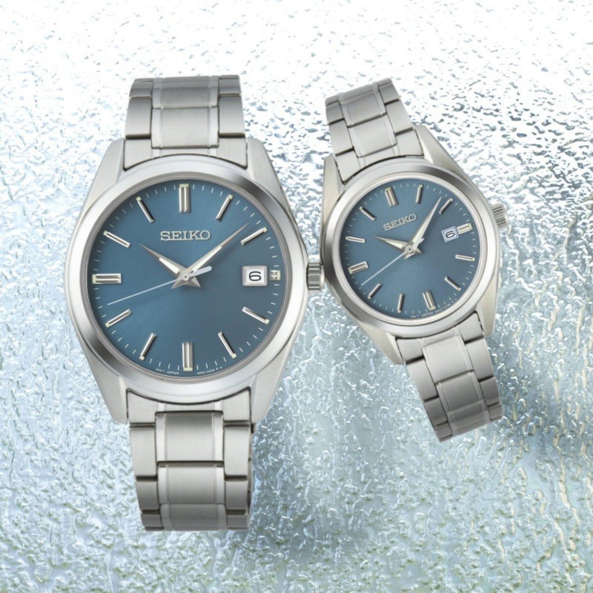 Montre Seiko Classic Homme SUR525P1 Bleu Quartz