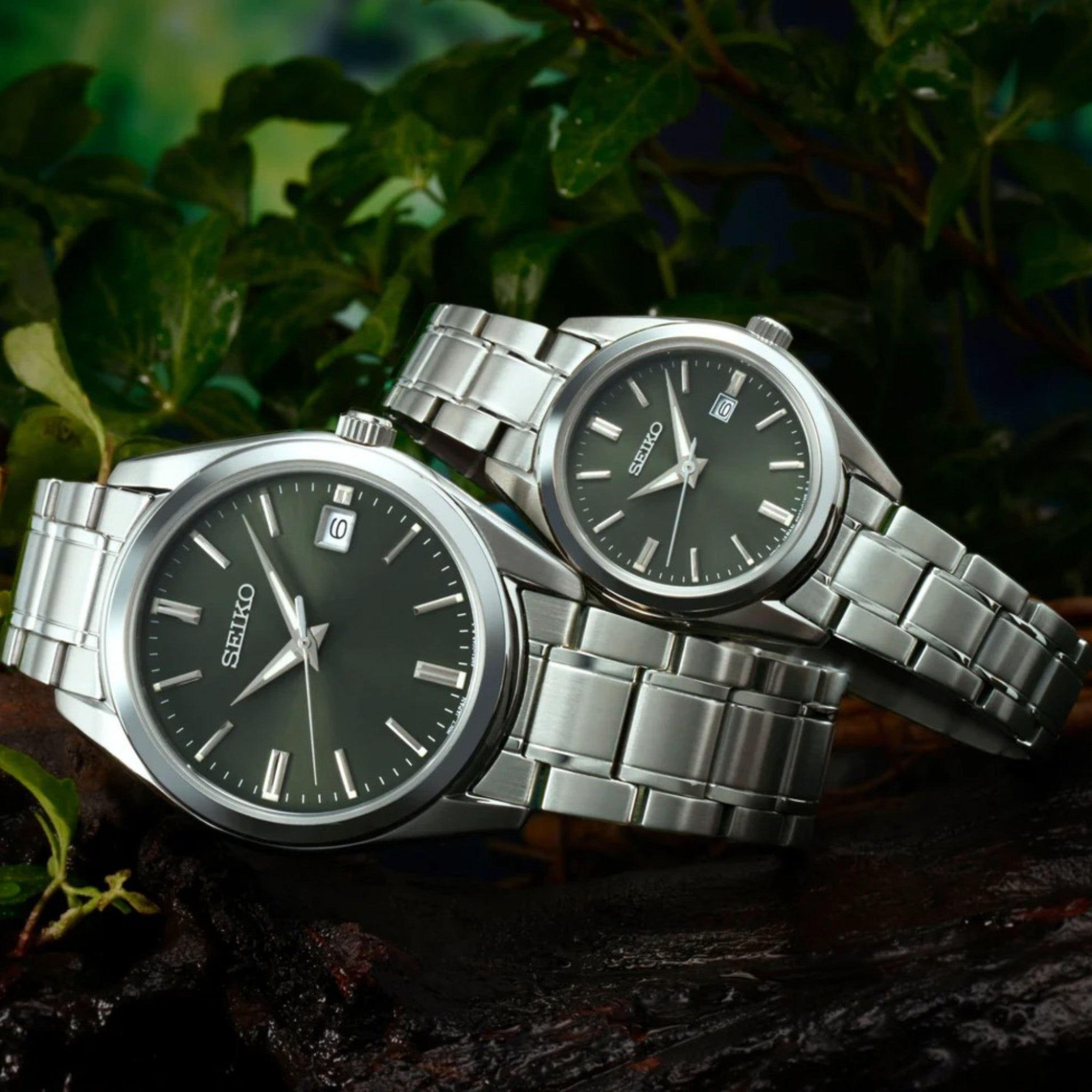 Montre Seiko Classic Homme SUR527P1 Vert Quartz
