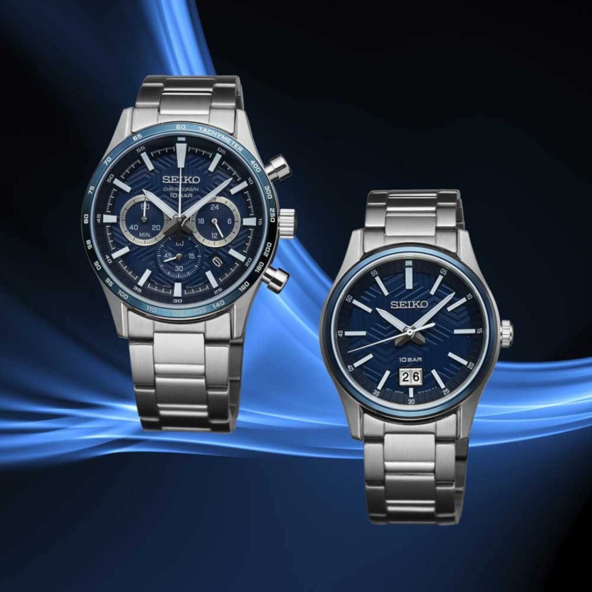 Seiko Sports Men's Watch SUR559P1 Blue Quartz