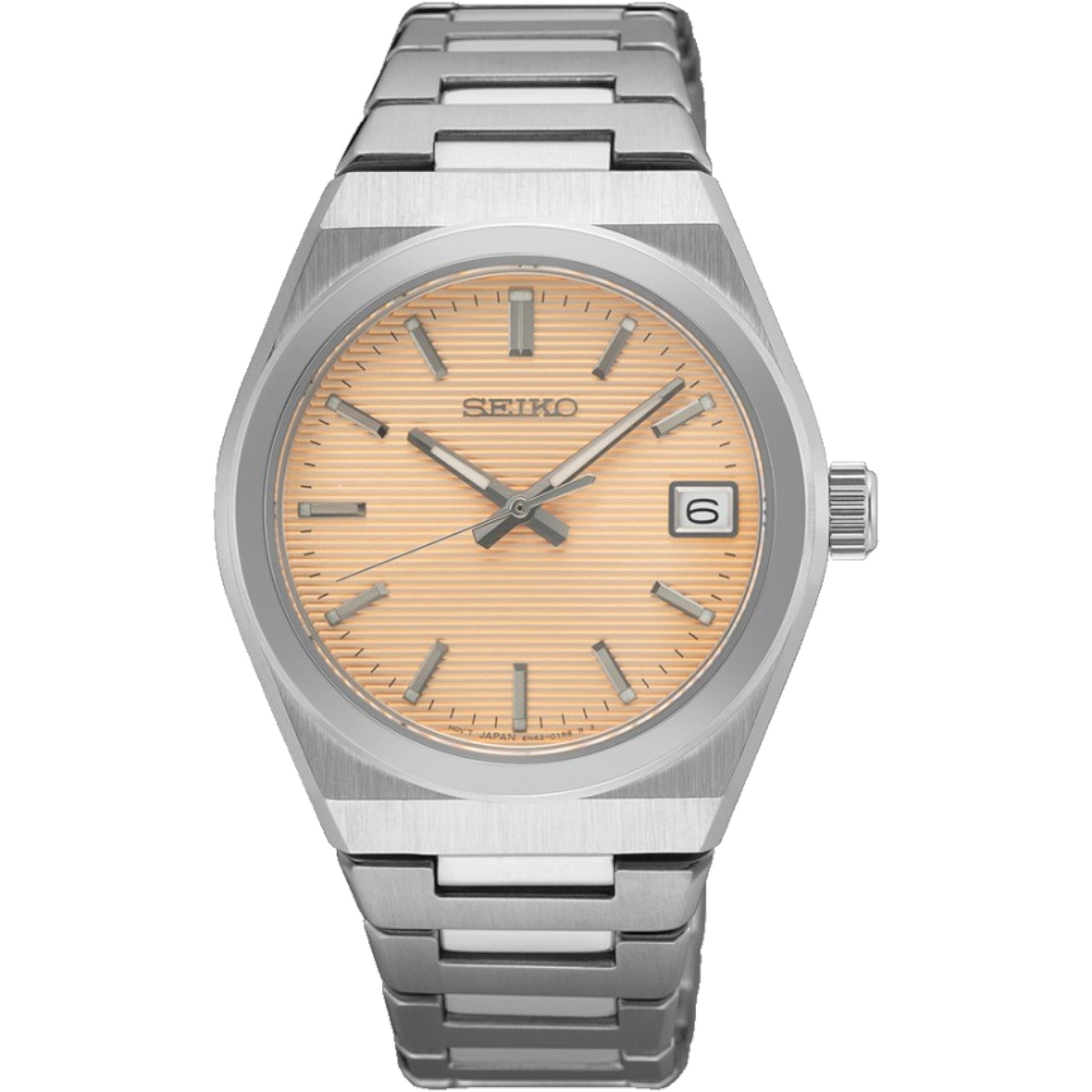 Seiko Classic Women's Watch SUR577P1 Salmon Quartz