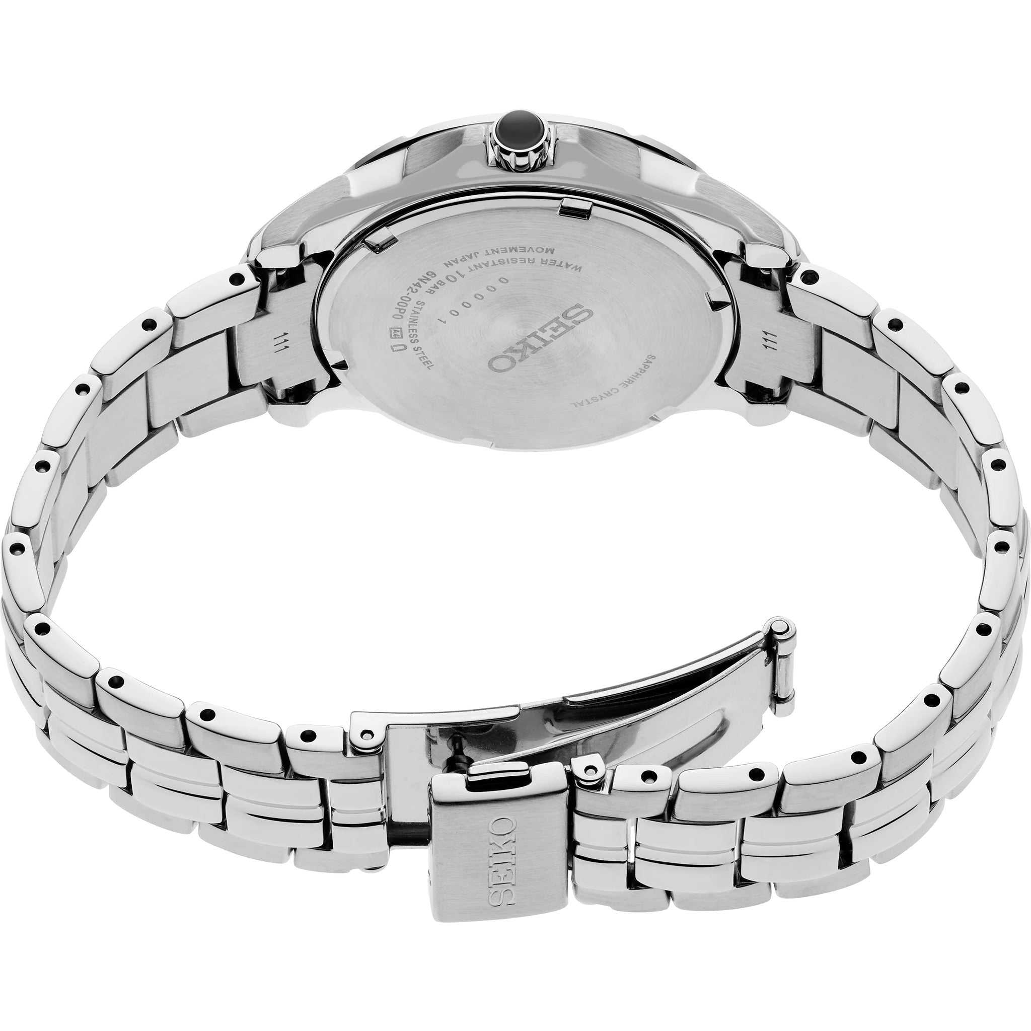 Seiko Coutura Women's Watch SUR585 Mother of Pink