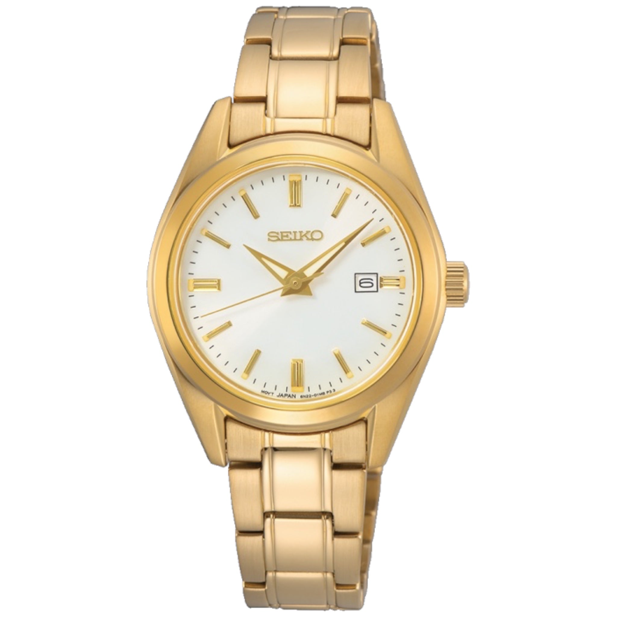 Montre Seiko Classic SUR632P1 Femme Quartz Blanc