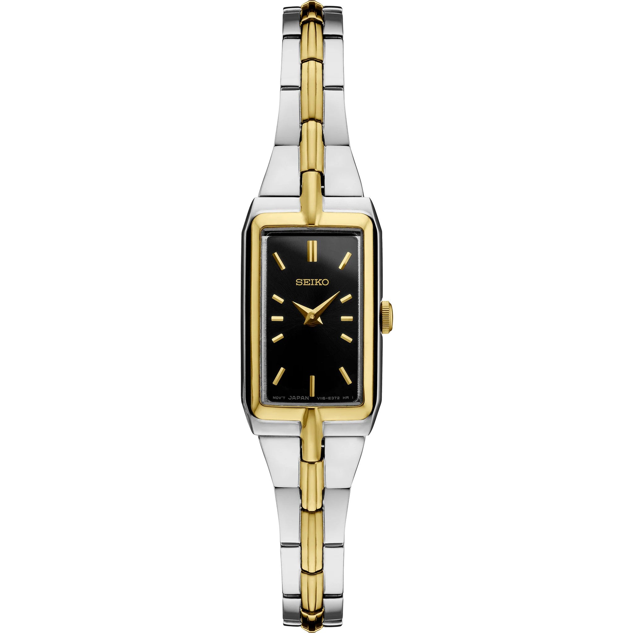 Seiko Essentials Women's Watch SWR046 Silver Gold Black