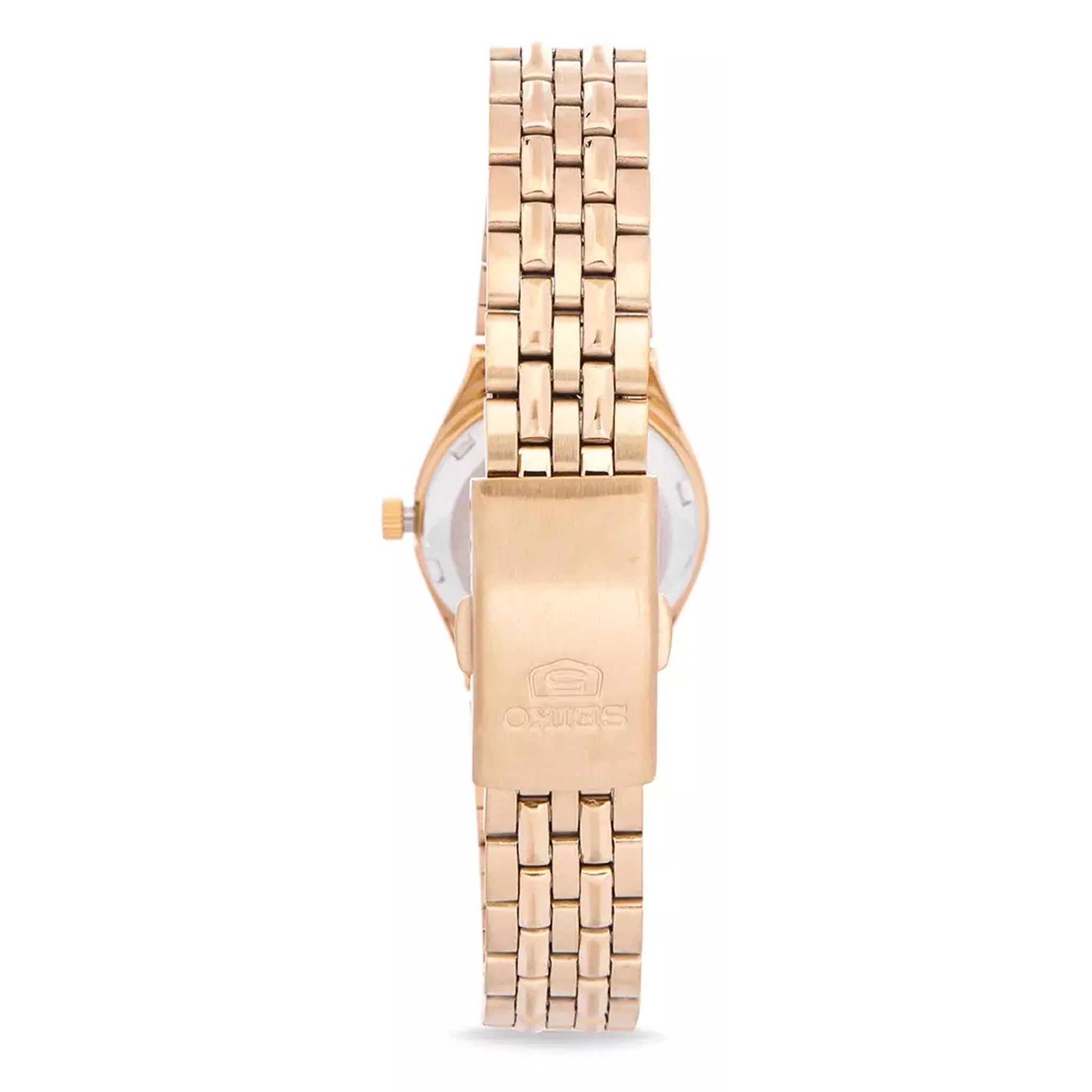Seiko 5 Women's Automatic Watch SYMA06K1 Gold Black