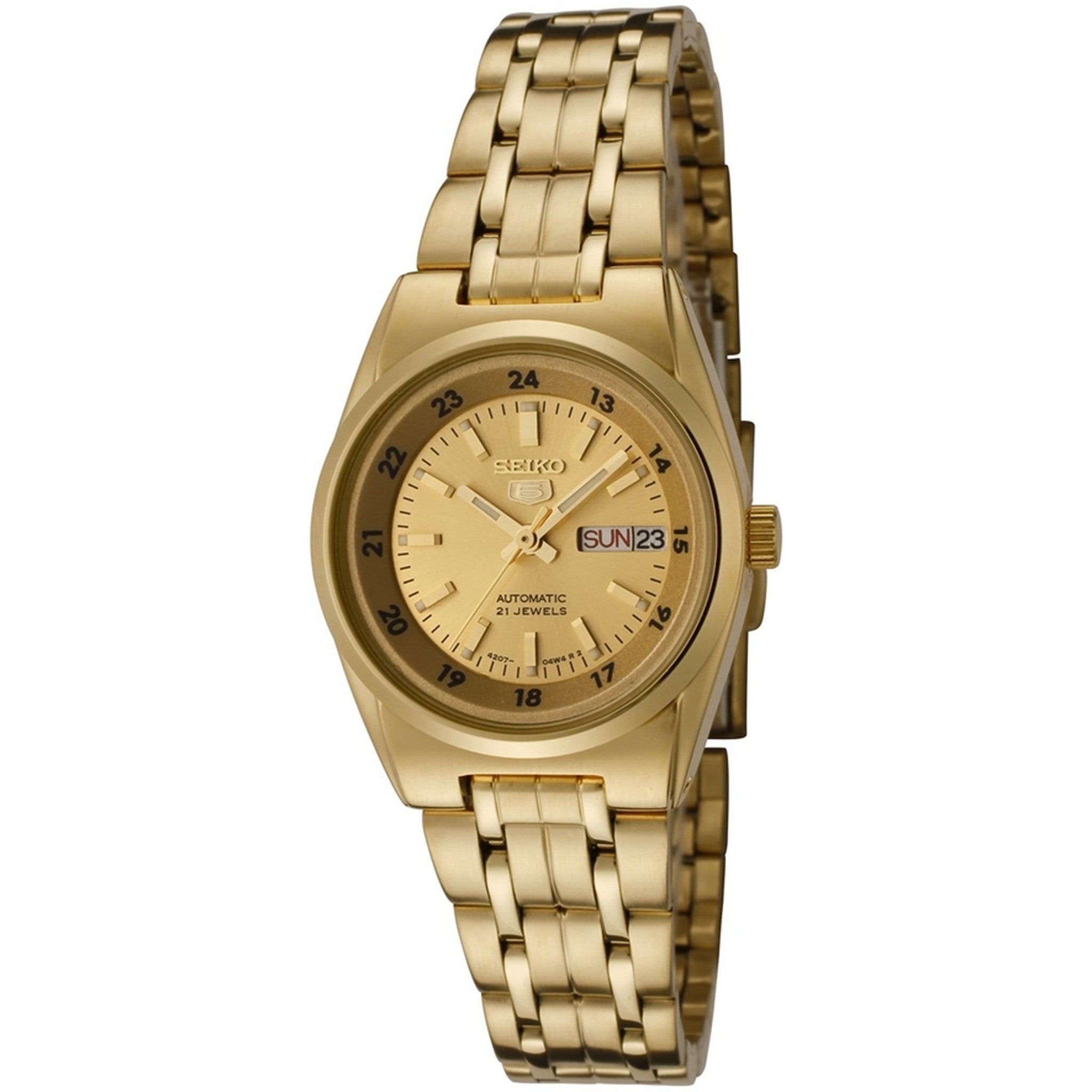 Montre Seiko 5 Femme Automatique SYMC04J1 Doré