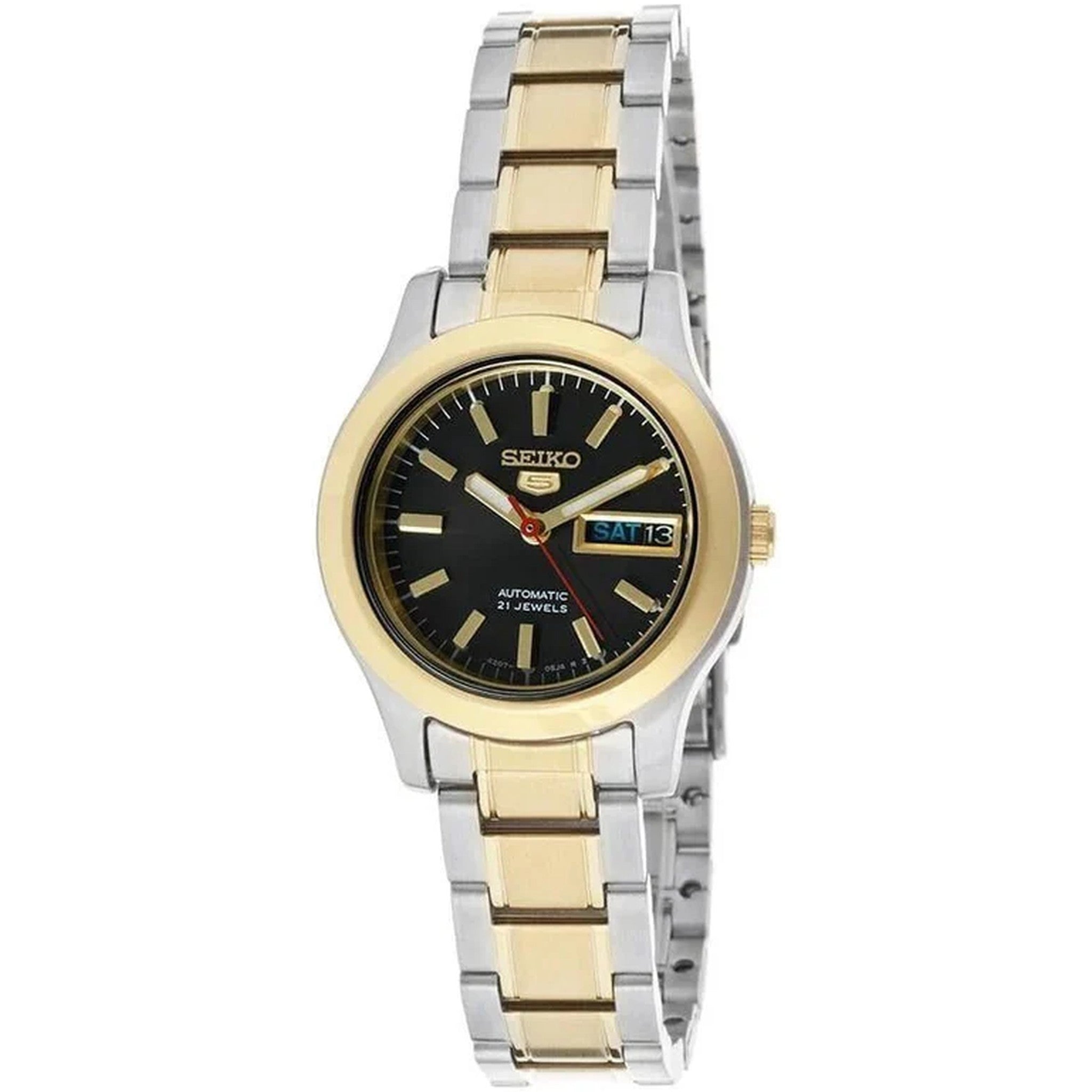 Seiko 5 Women's Automatic Watch SYMD94K1 Silver Gold Black