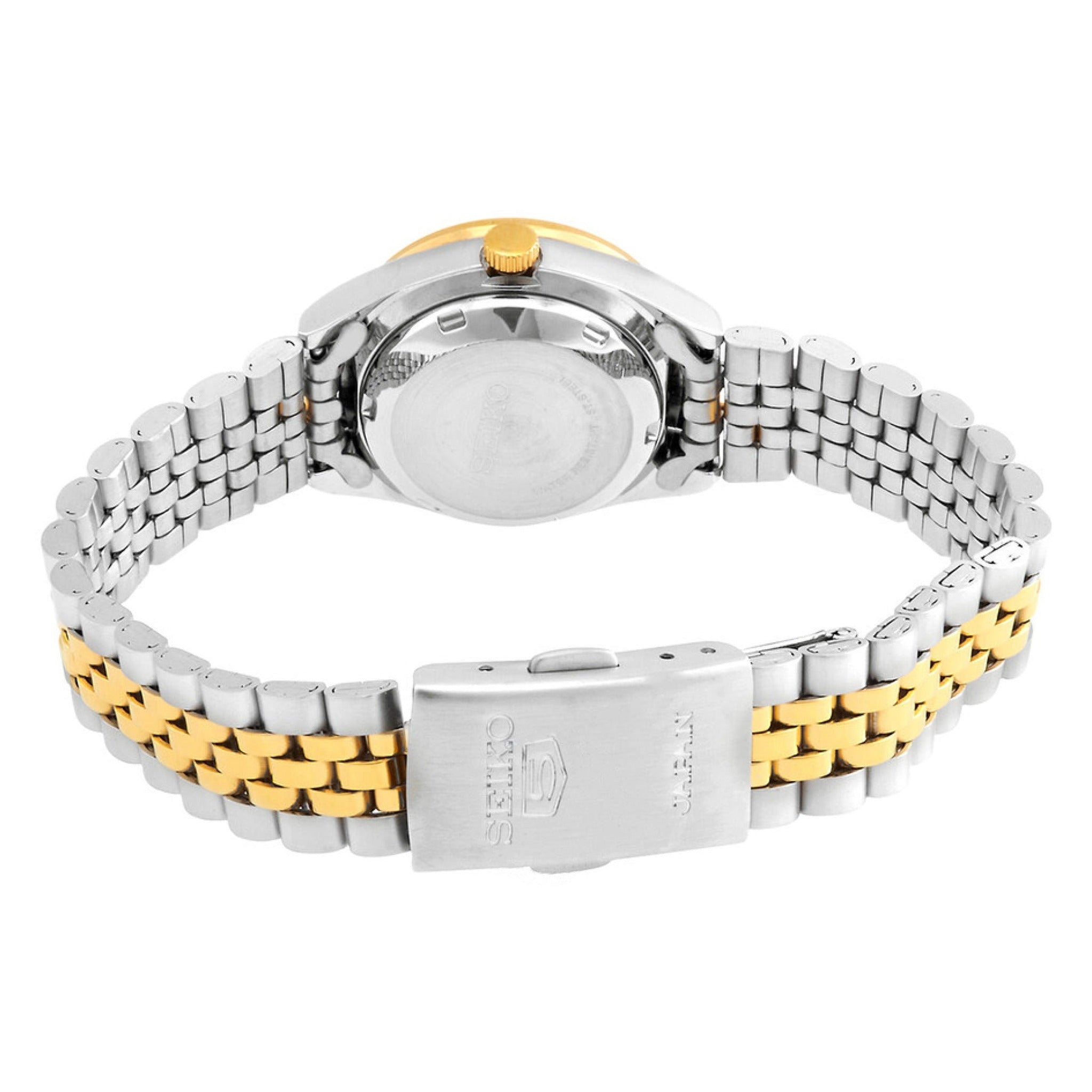 Montre Seiko 5 Femme Automatique SYMF76J1 Argenté Doré