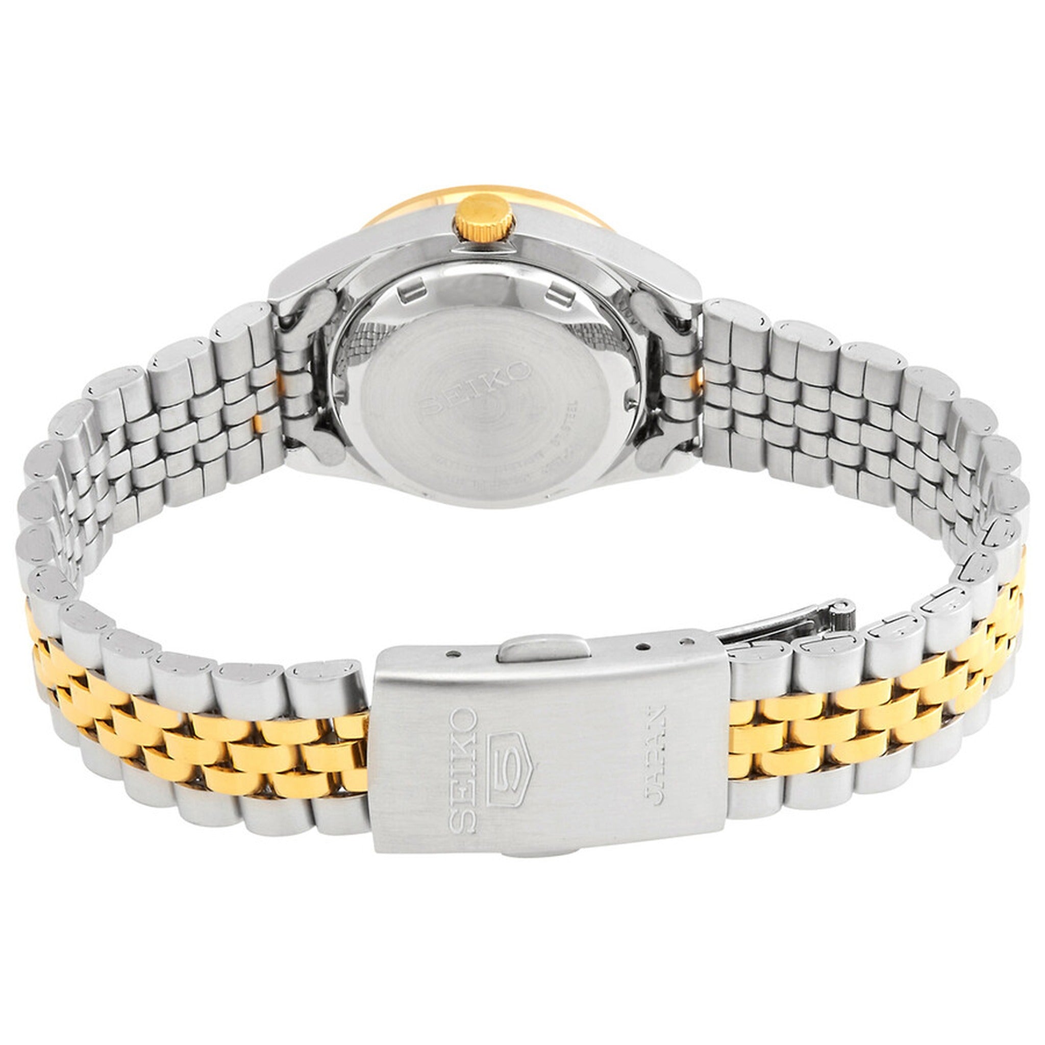 Montre Seiko 5 Femme Automatique SYMF80J1 Argenté Doré