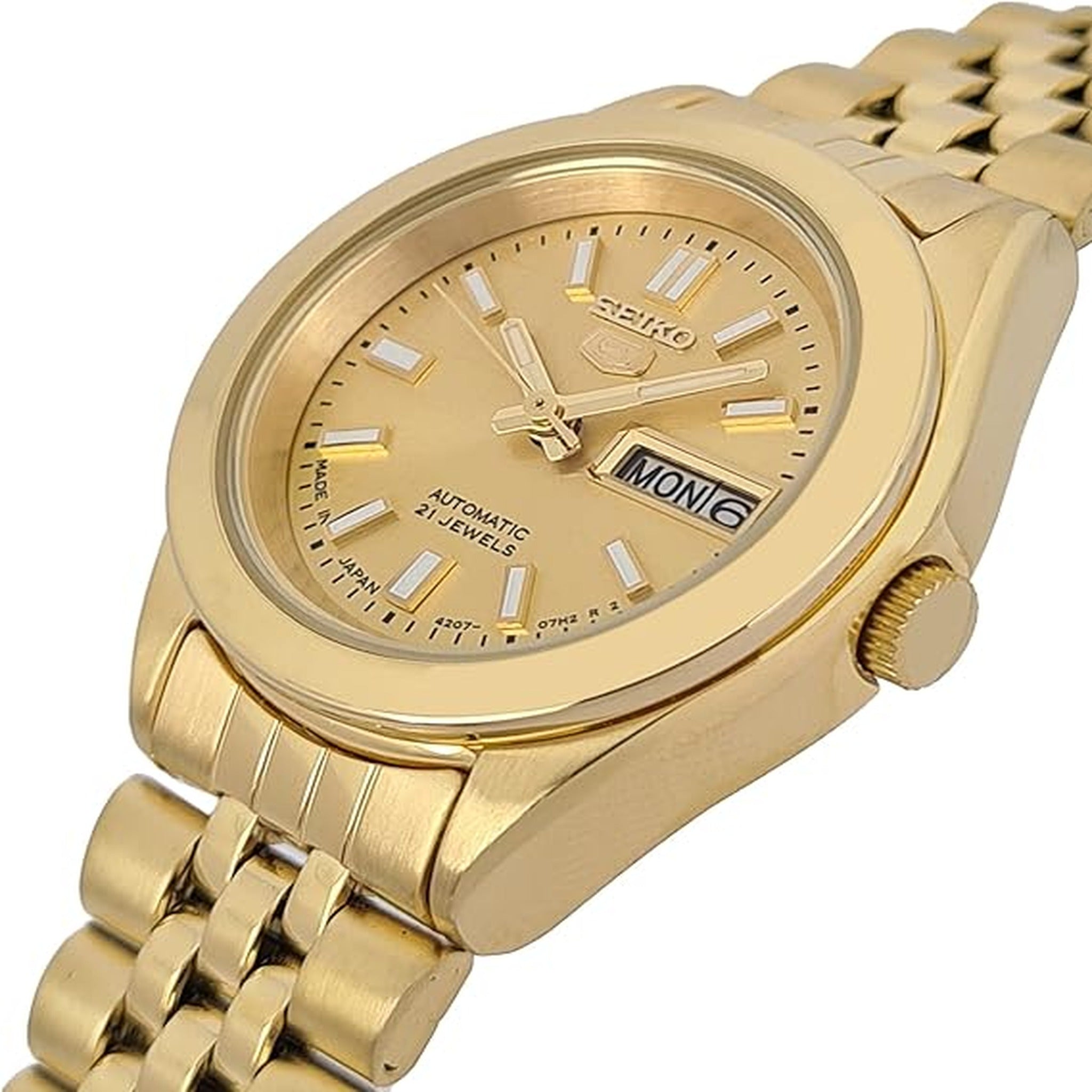 Montre Seiko 5 Femme Automatique SYMH58J1 Doré