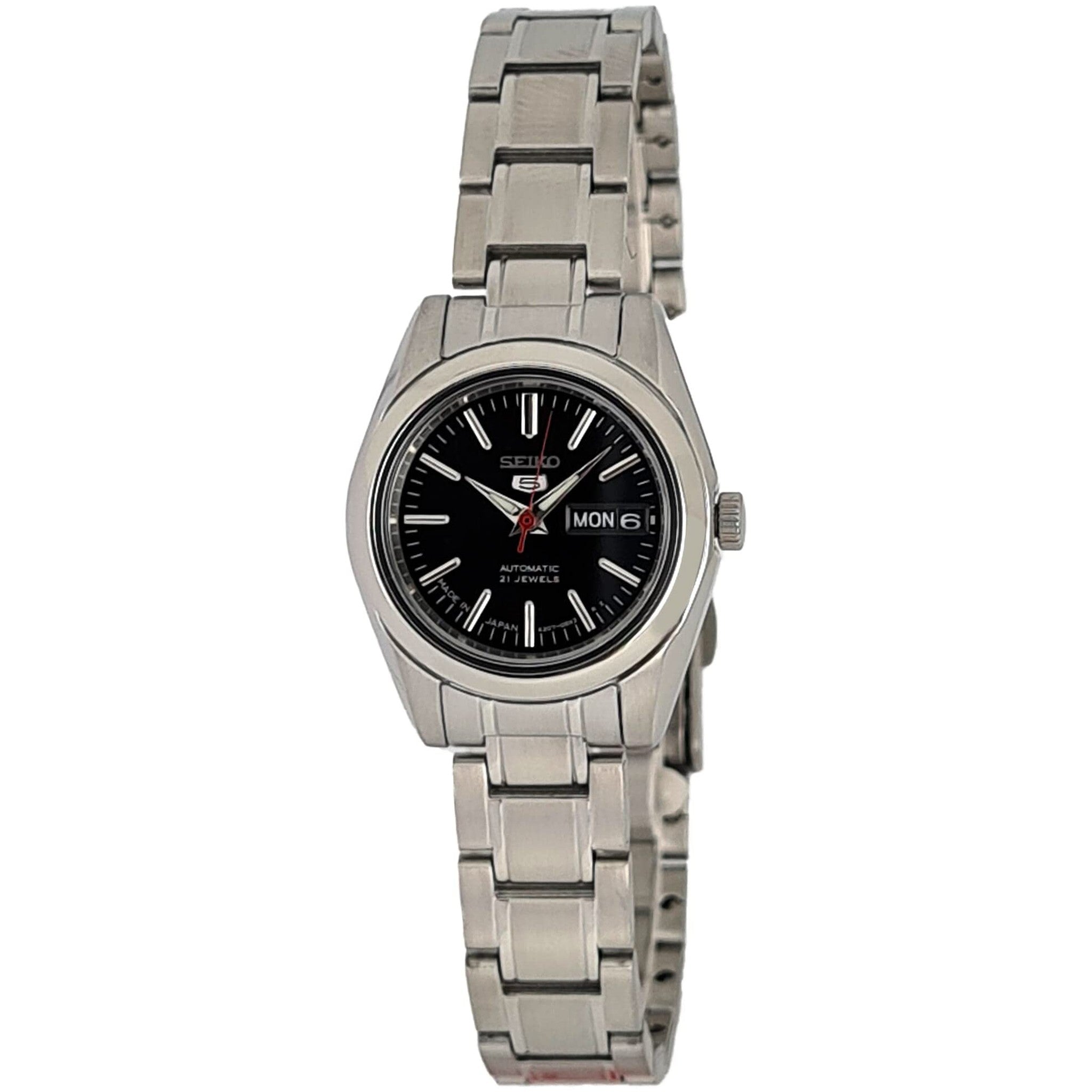 Montre Seiko 5 Femme Automatique SYMK17J1 Argenté Noir