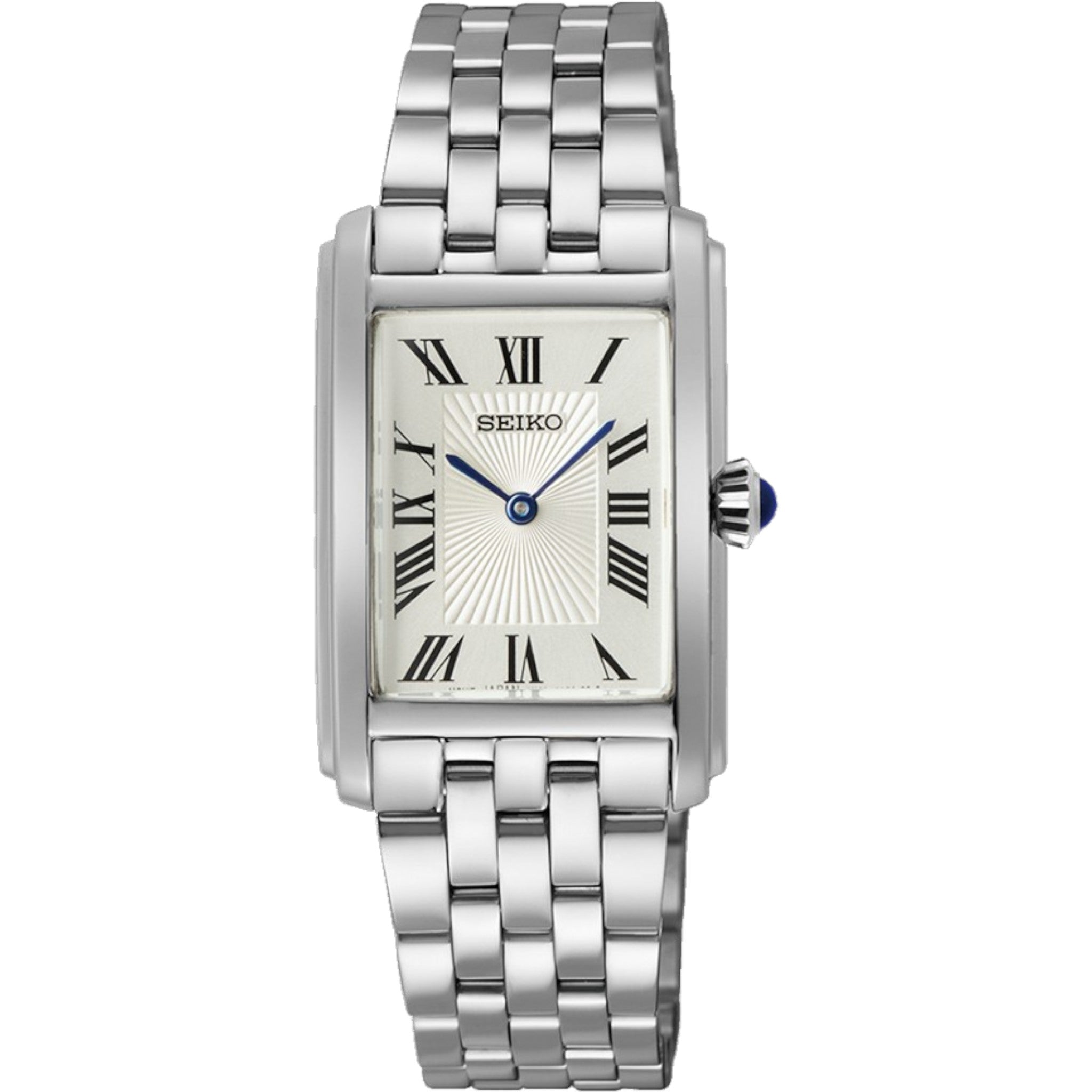 Seiko Essentials Women's Roman Dial SWR083P1 Silver Watch