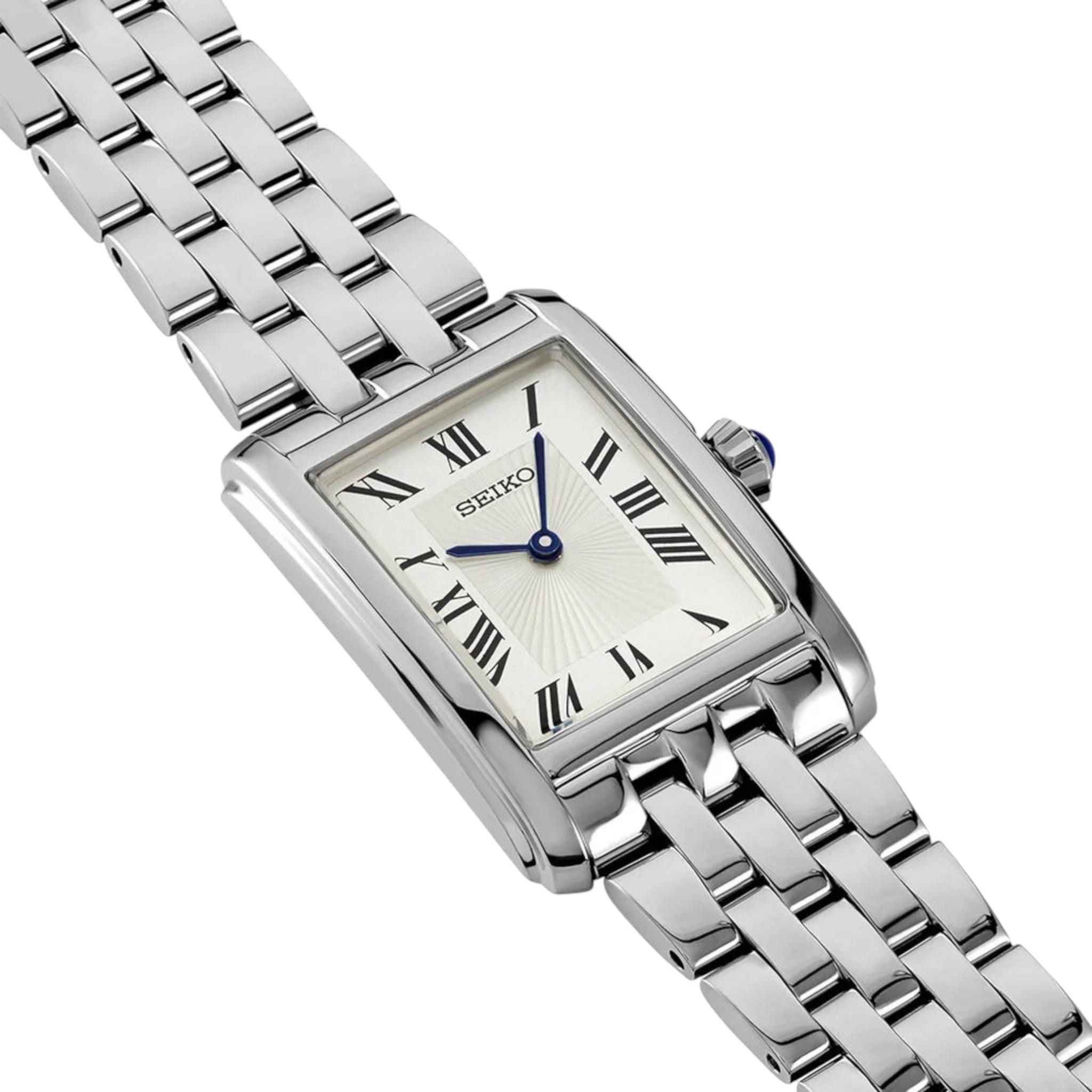 Seiko Essentials Women's Roman Dial SWR083P1 Silver Watch
