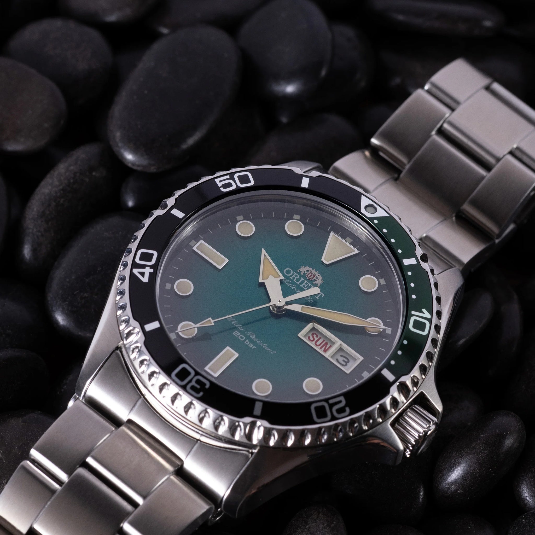Montre Orient Mako RA-AA0811E39B Kamasu Bleu Automatique
