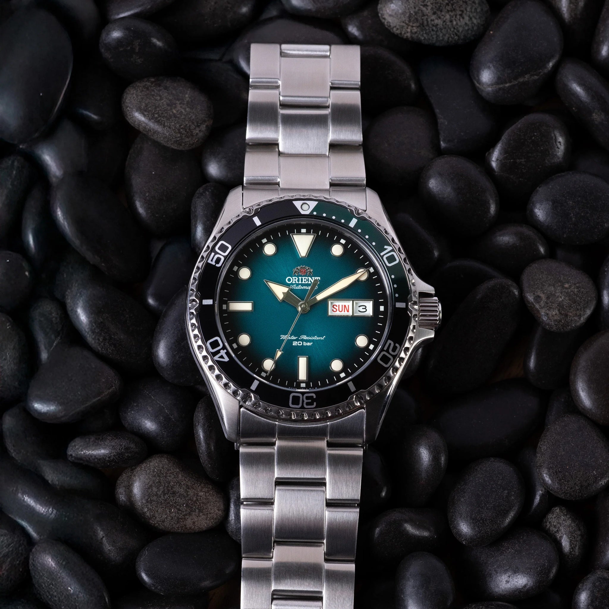 Montre Orient Mako RA-AA0811E39B Kamasu Bleu Automatique