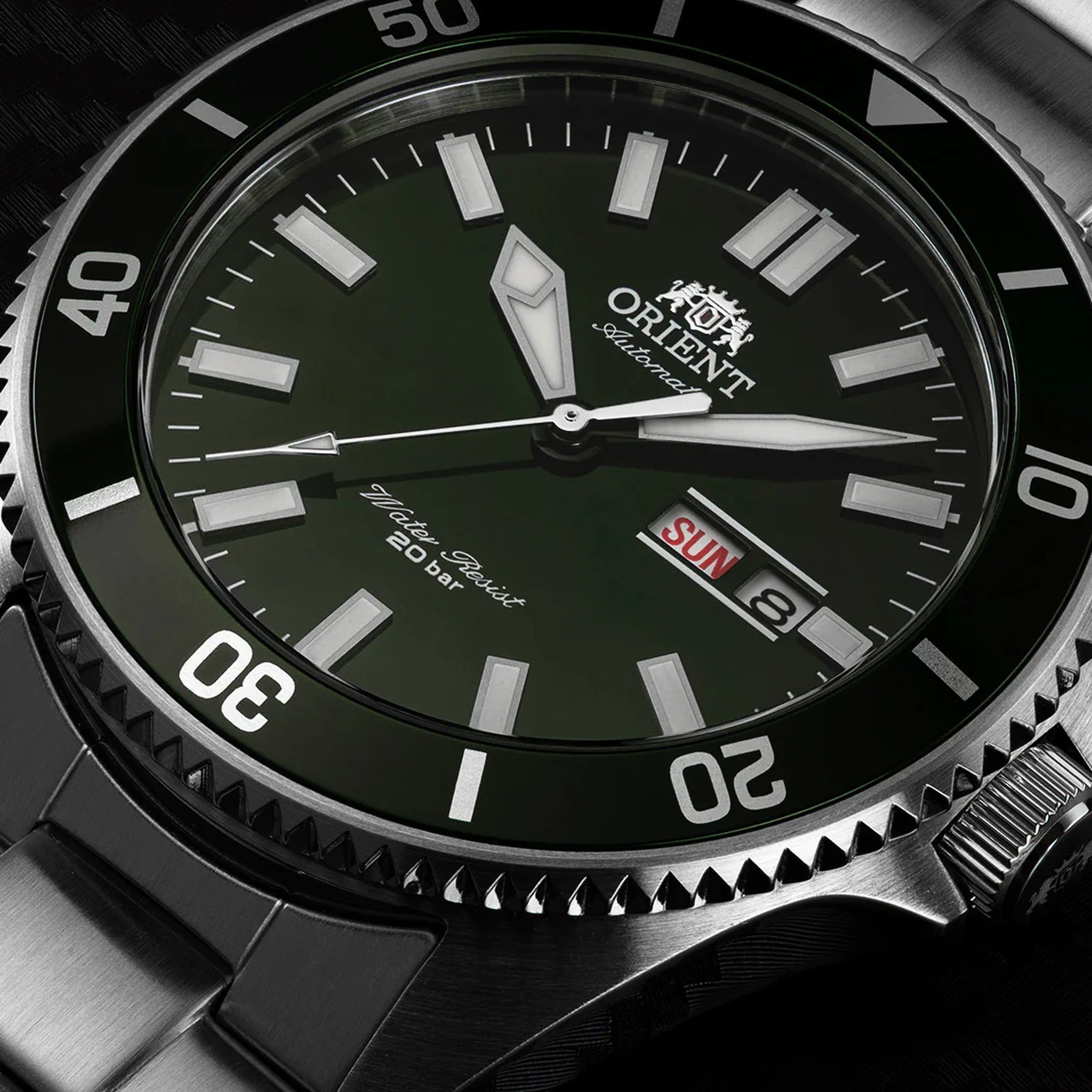 Montre Orient Kanno RA-AA0914E39B Vert Automatique