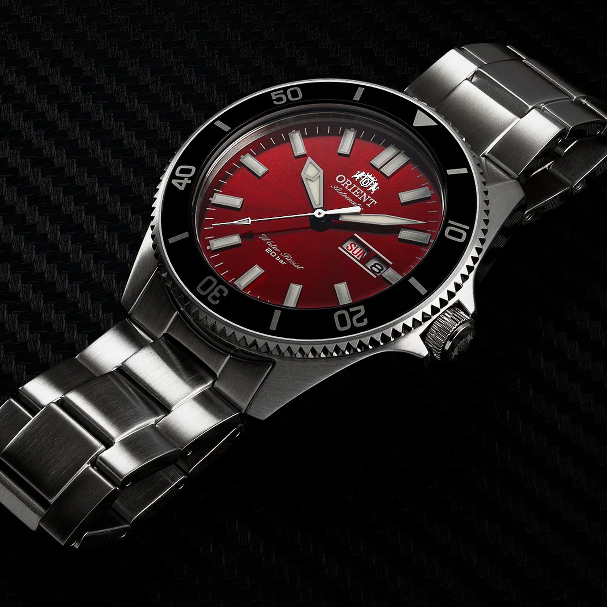 Montre Orient Kanno RA-AA0915R39B Rouge Automatique