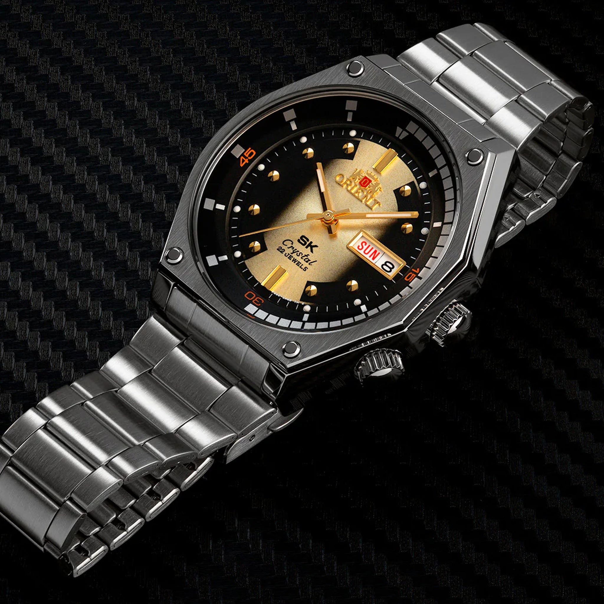 Montre Orient Sports RA-AA0B01G39B Super King Diver 70's Reedition Argenté Automatique