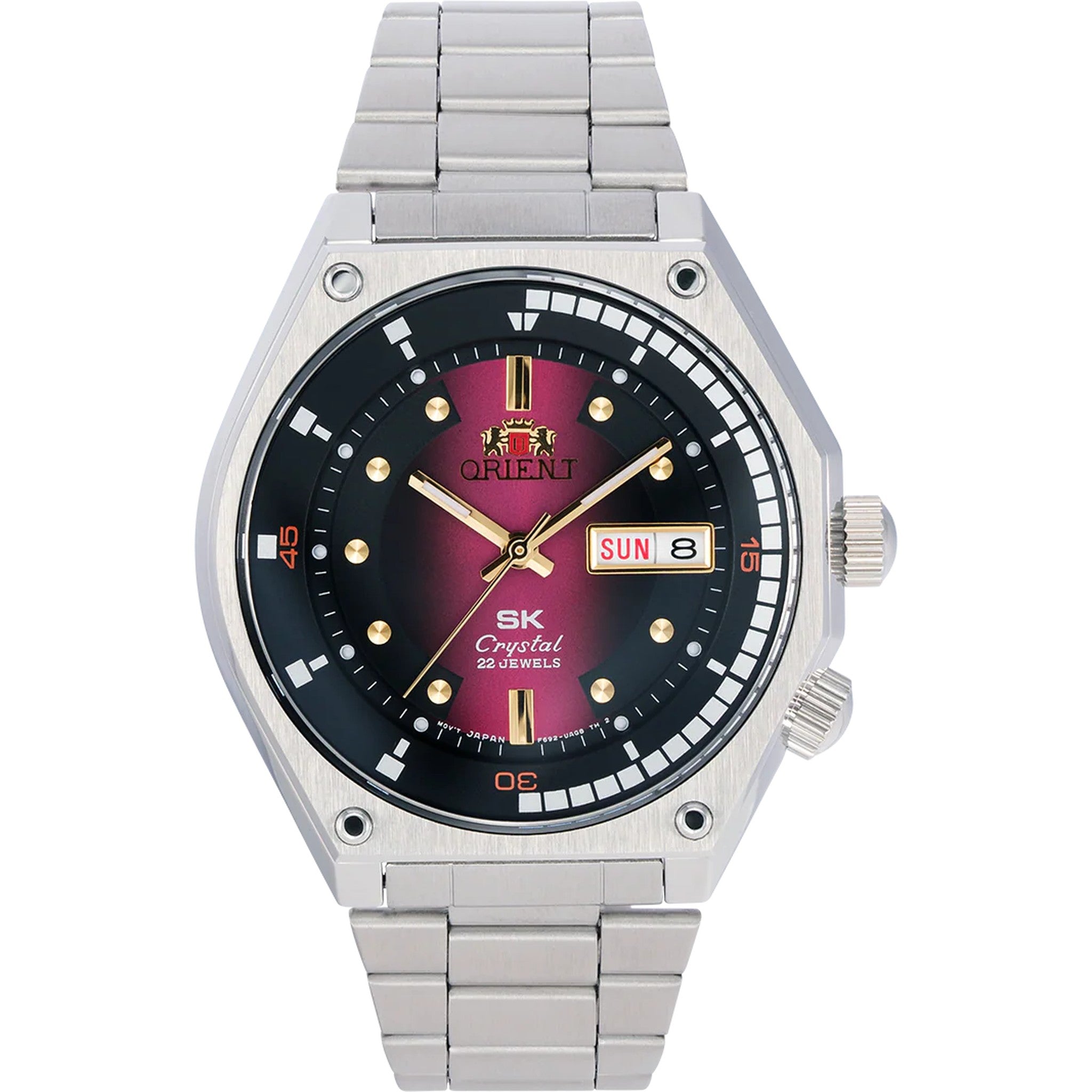 Montre Orient Sports RA-AA0B02R39B Super King Diver 70's Reedition Rose Automatique