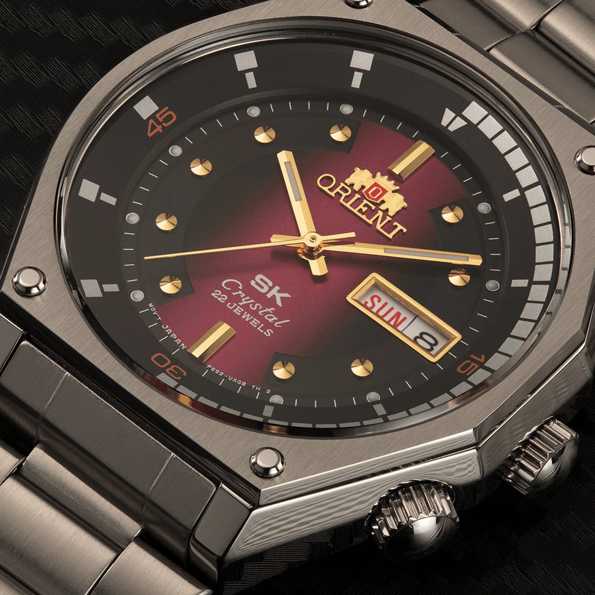 Montre Orient Sports RA-AA0B02R39B Super King Diver 70's Reedition Rose Automatique