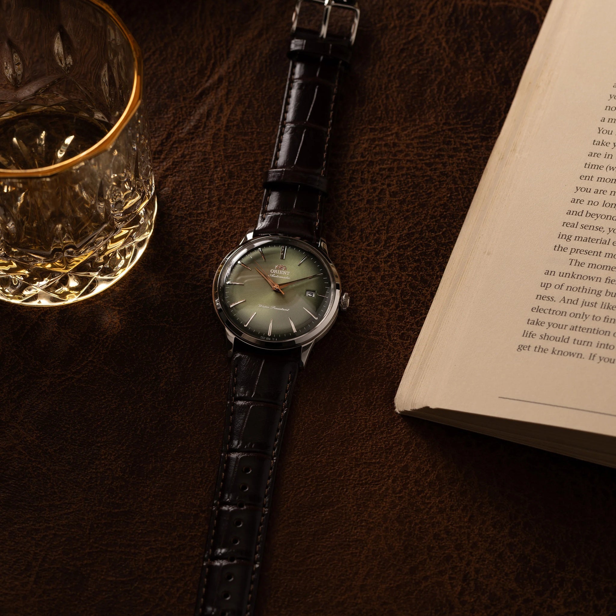 Montre Orient Bambino RA-AC0029E30B Vert Automatique