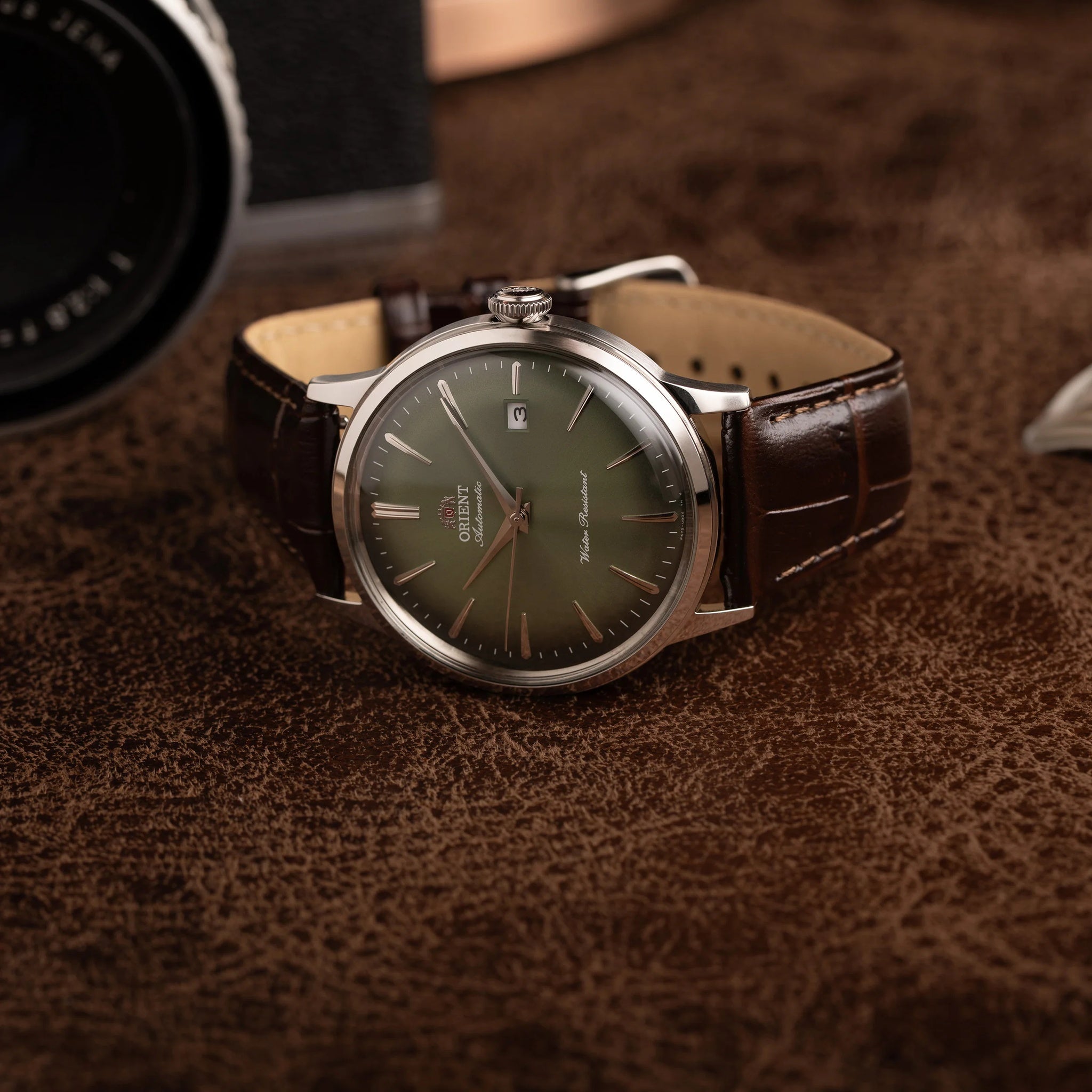 Montre Orient Bambino RA-AC0029E30B Vert Automatique