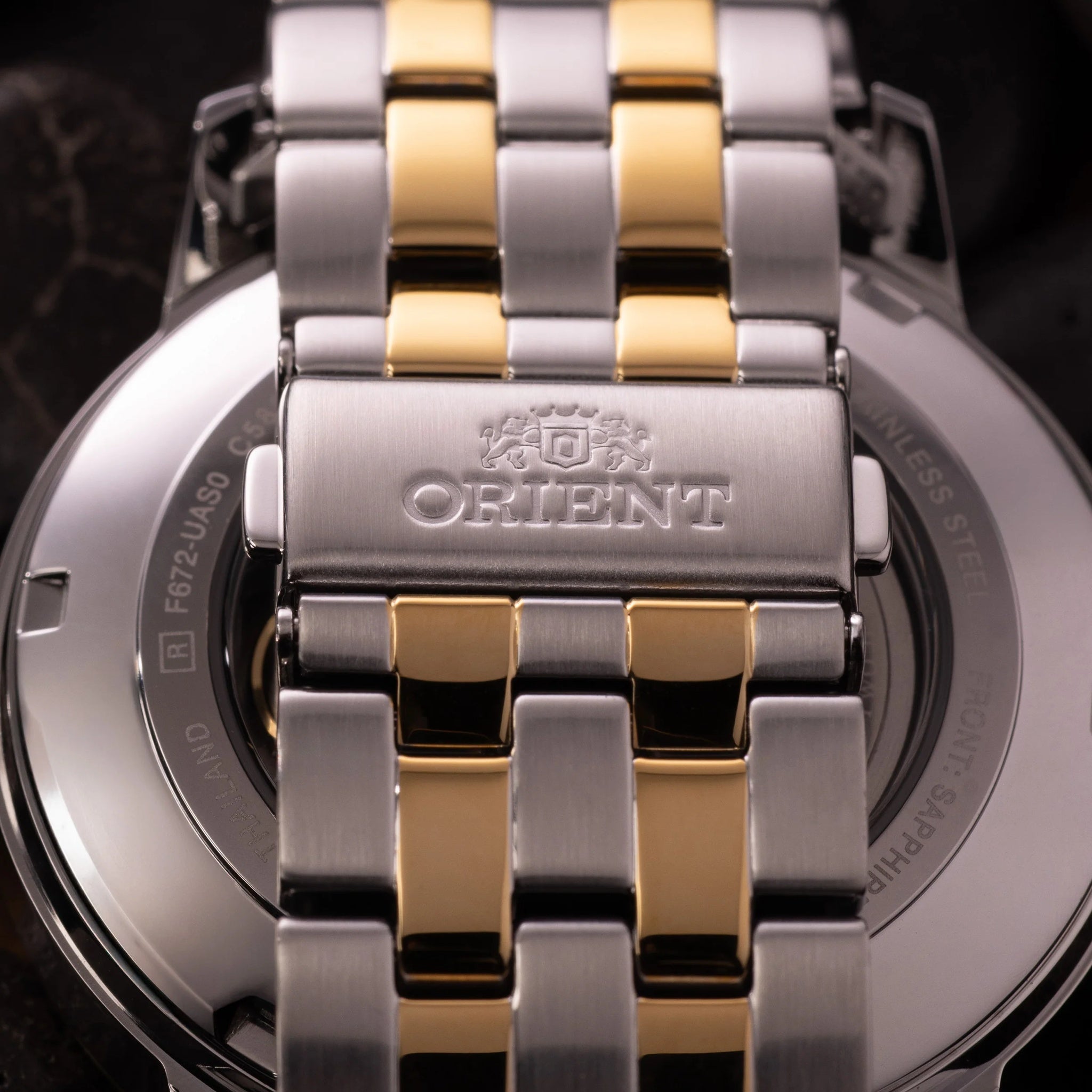 Montre Orient Symphony RA-AC0F08G30B Doré Automatique