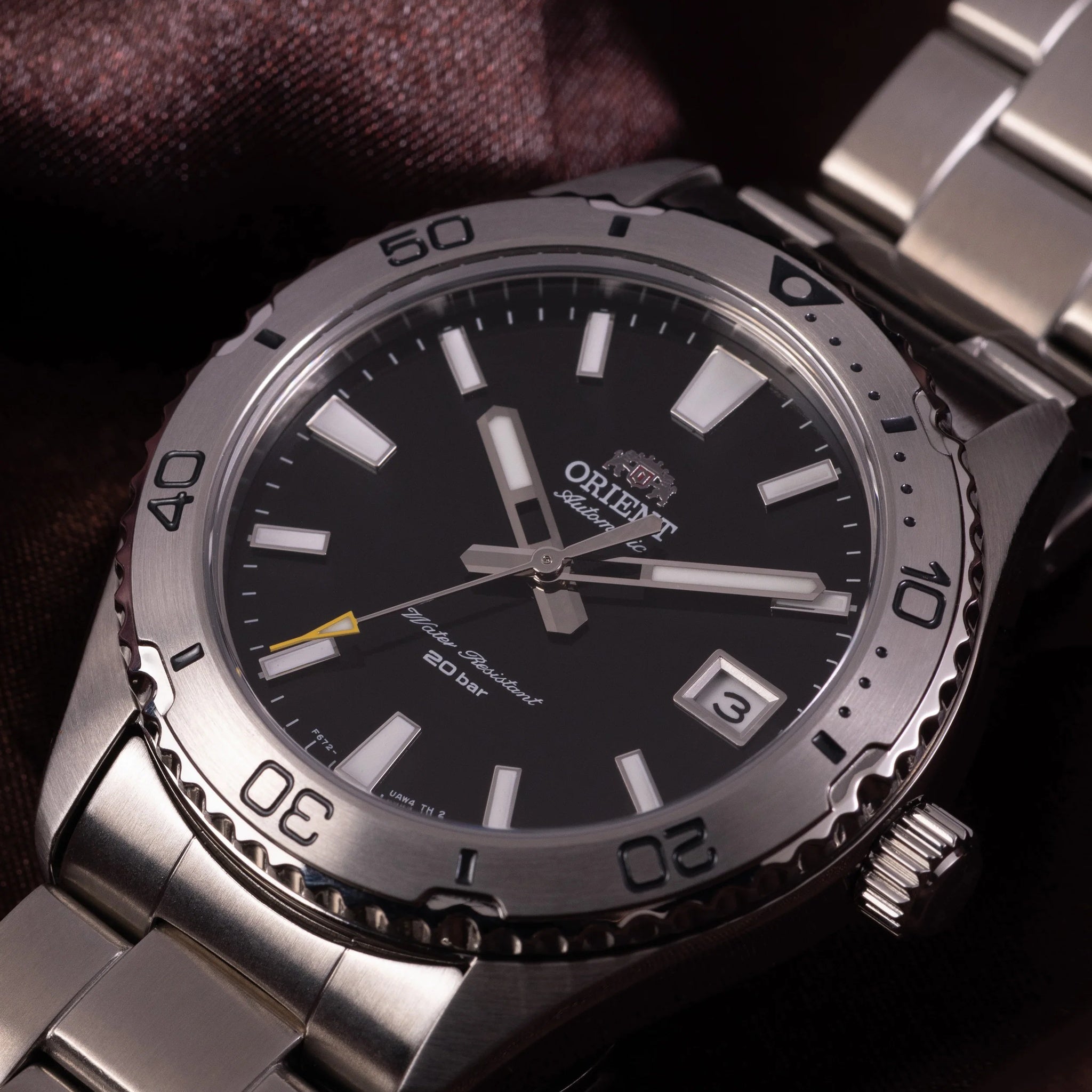 Montre Orient Mako 40 RA-AC0Q01B30B Noir Automatique